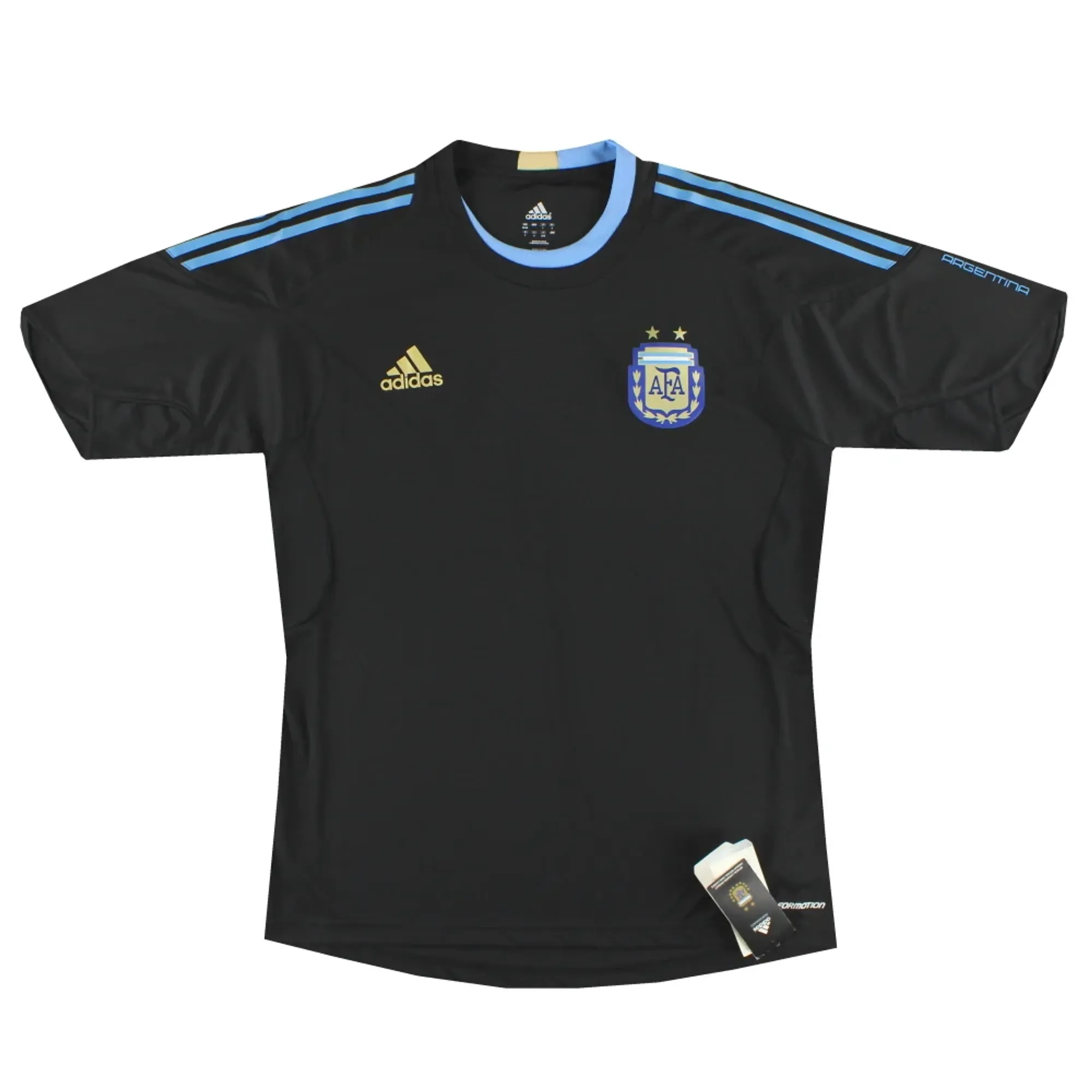 2010-11 Argentina adidas Formotion Training Shirt *w/tags* XL - Argentina / w/tags 