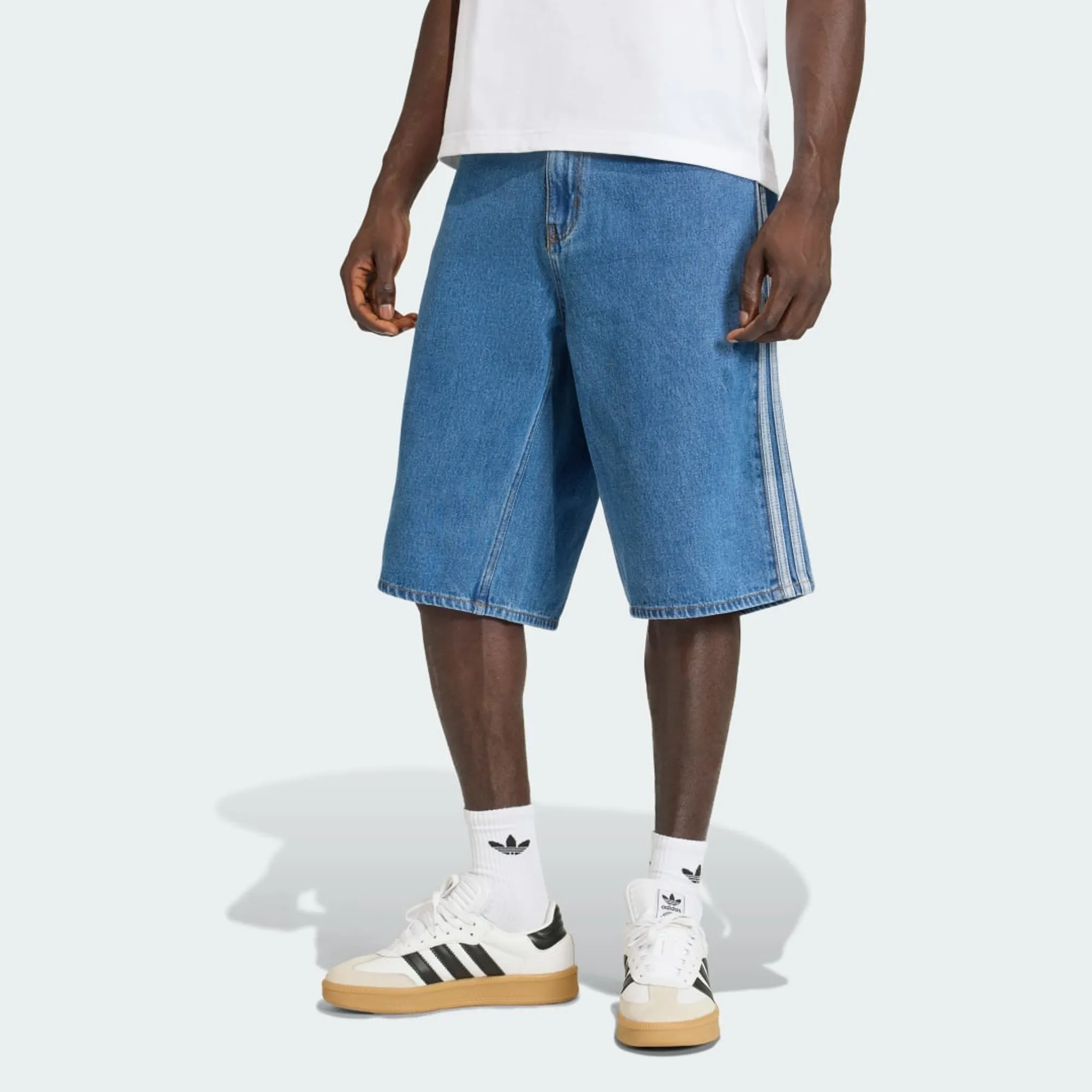 adidas FIREBIRD ADICOLOR DENIM SHORTS