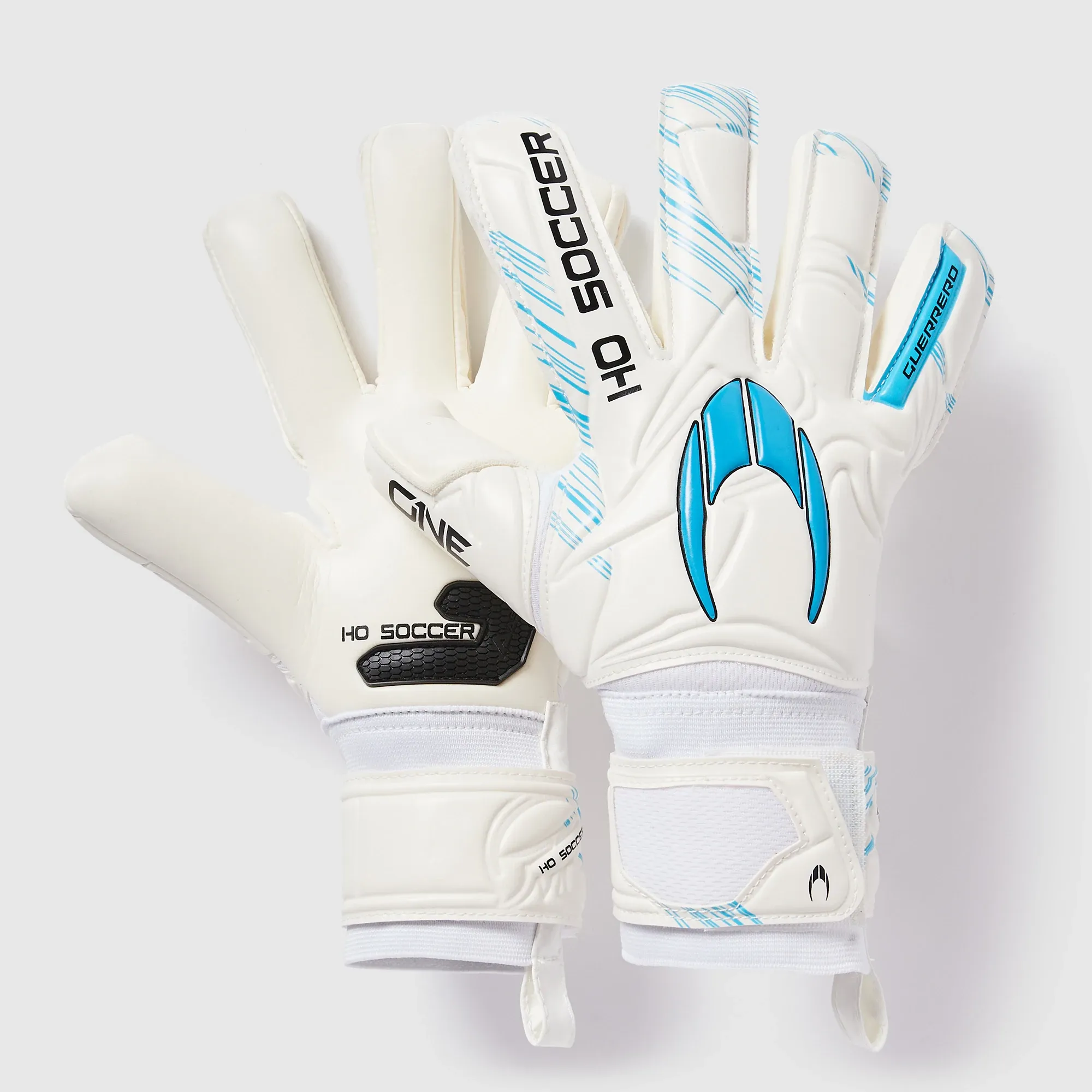 HO Kids Guerrero One GK Gloves White Blue