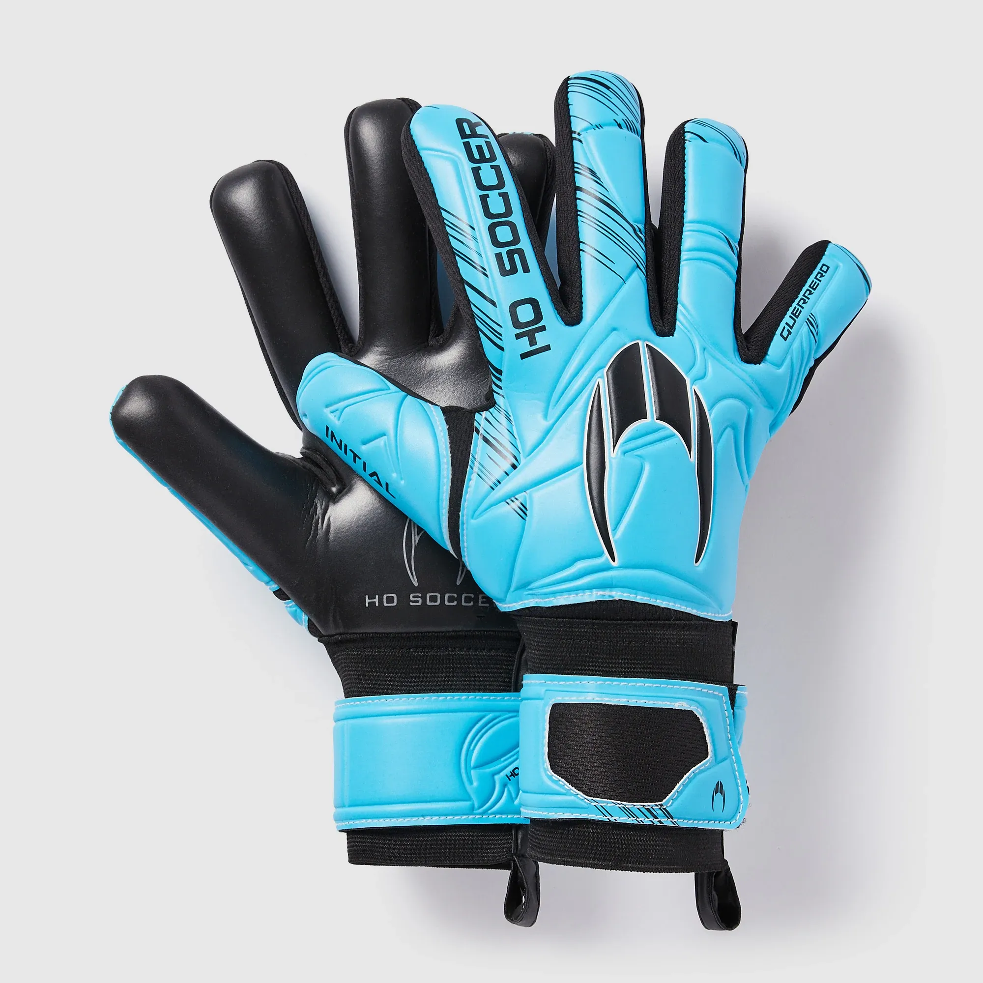 HO Kids Guerrero Initial Negative GK Gloves Blue Black
