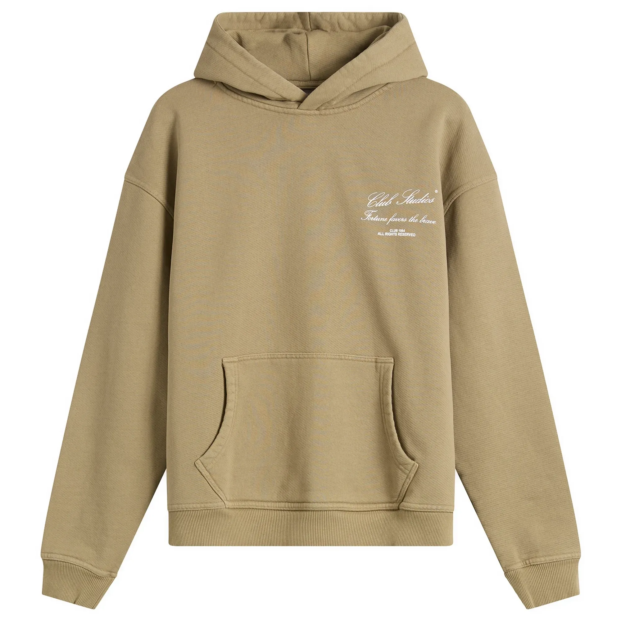 Club 1984 Men's LA Studio Hoodie Dark Taupe