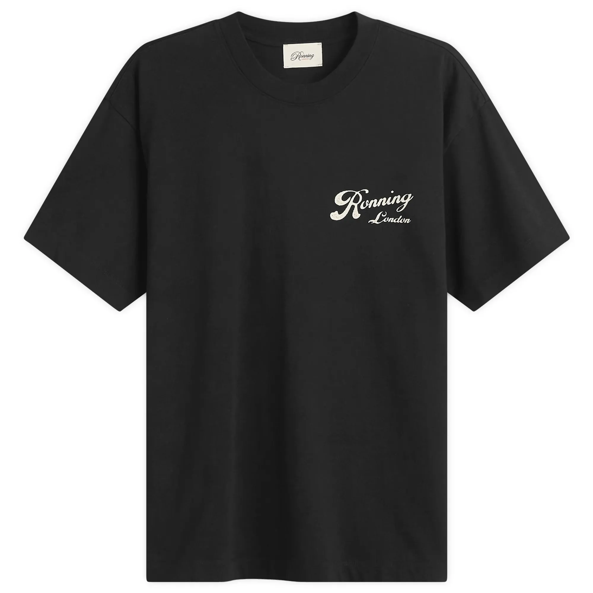 Ronning Men's Records T-Shirt Black