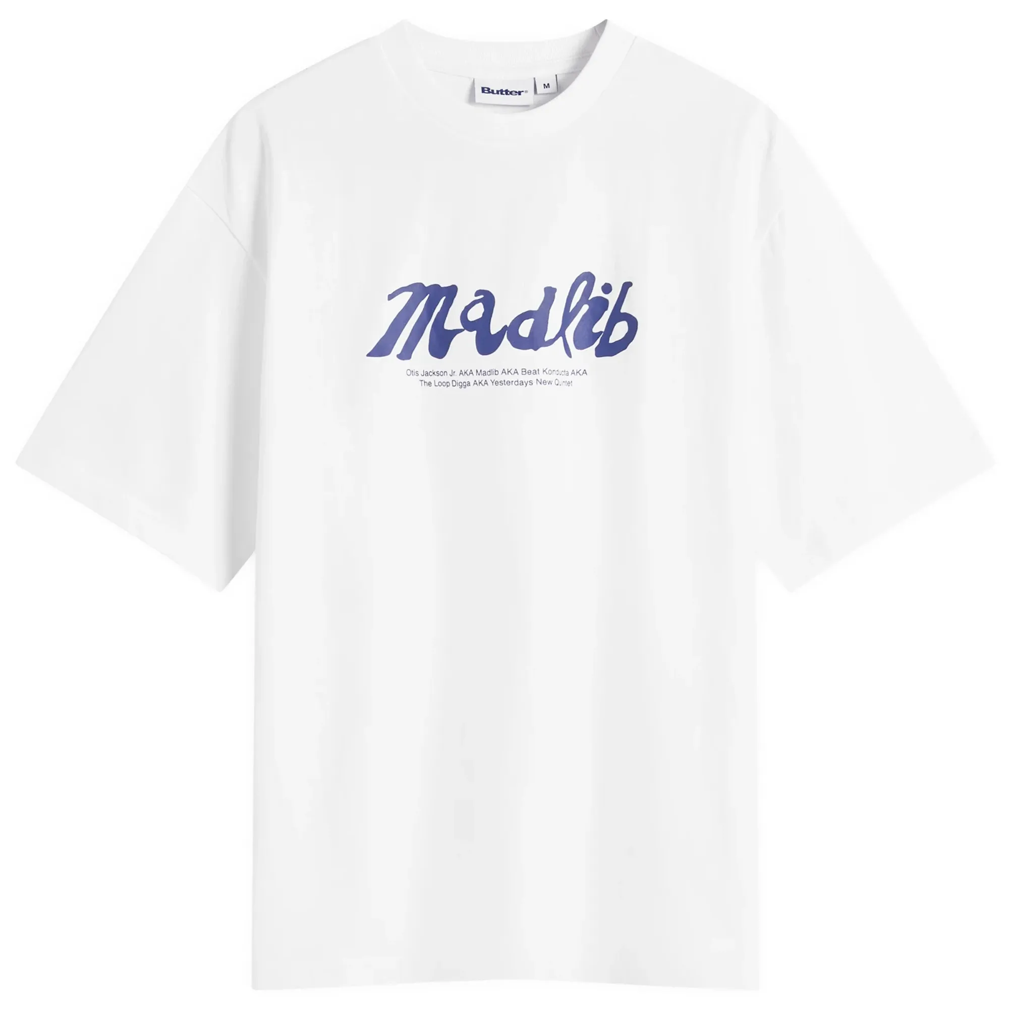 Butter Goods Men's x Madlib Alias Tee White