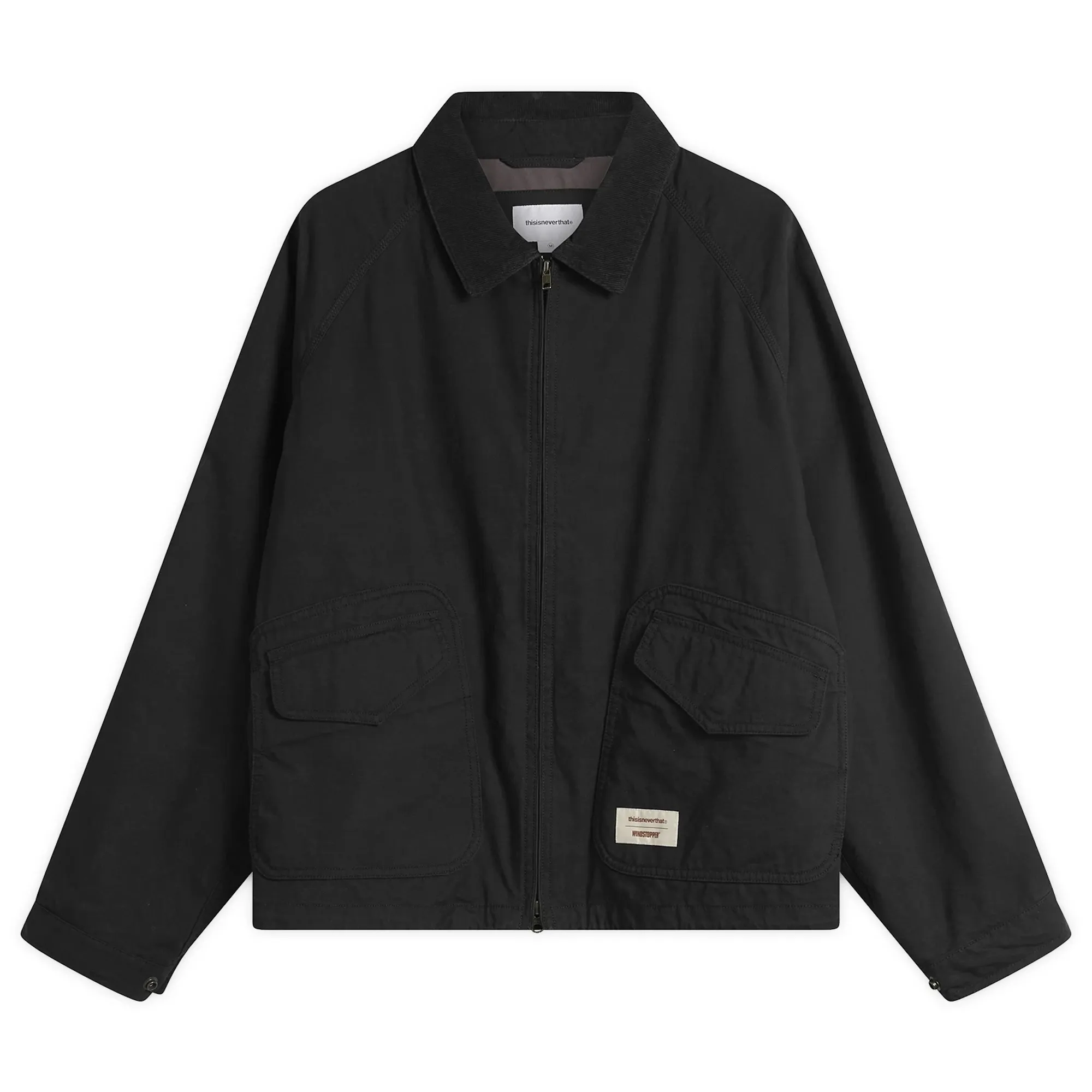 thisisneverthat Men's x GORE-TEX WINDSTOPPER Gear Jacket Black