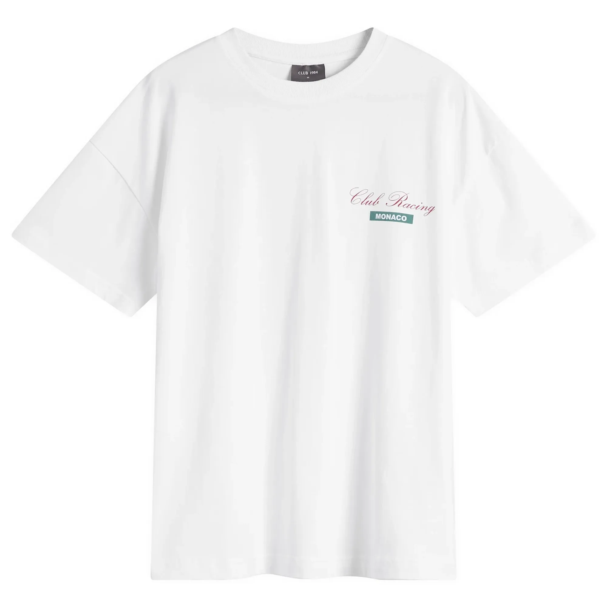 Club 1984 Men's Club Racing T-Shirt White