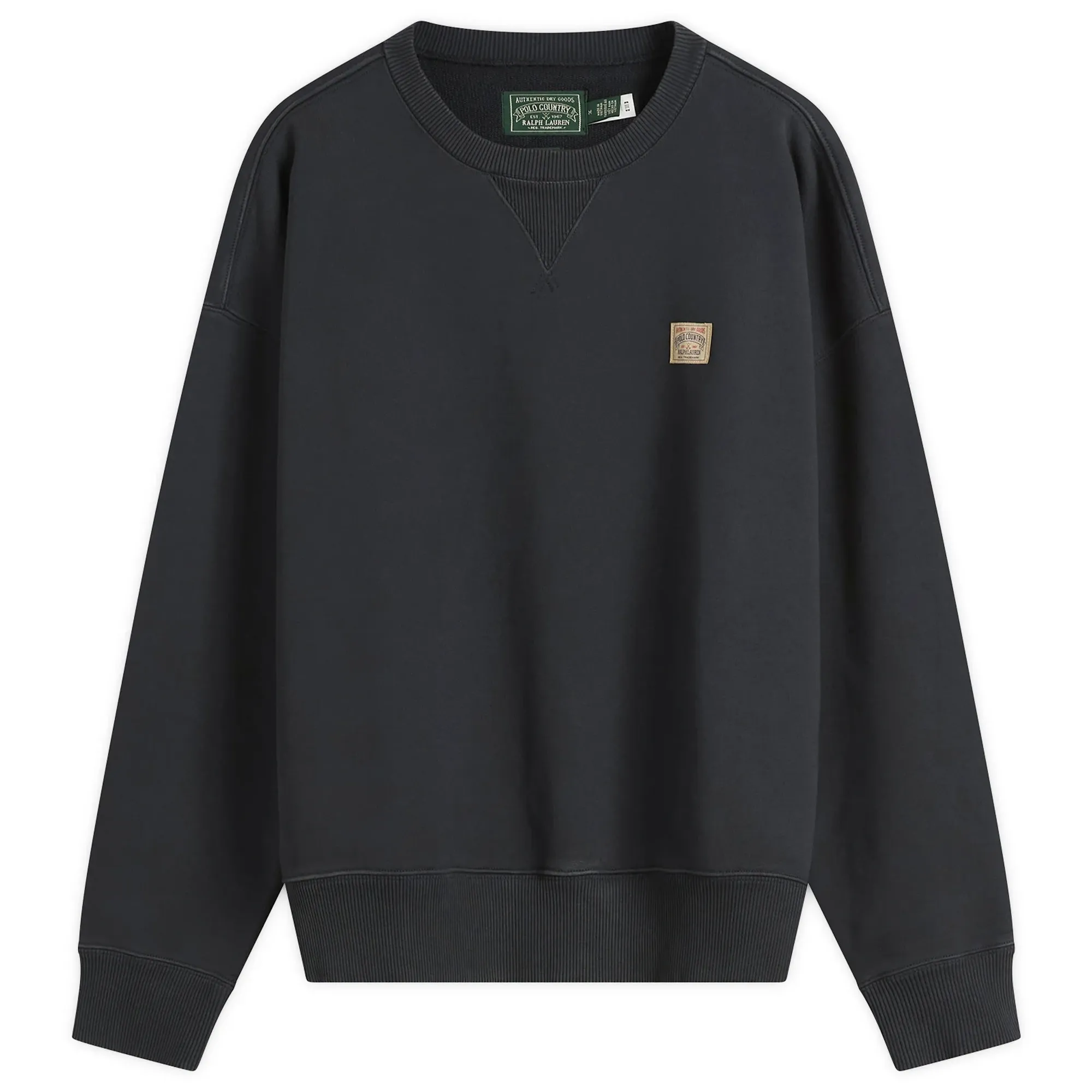 Polo Ralph Lauren Men's Heavyweight Sweatshirt Polo Black