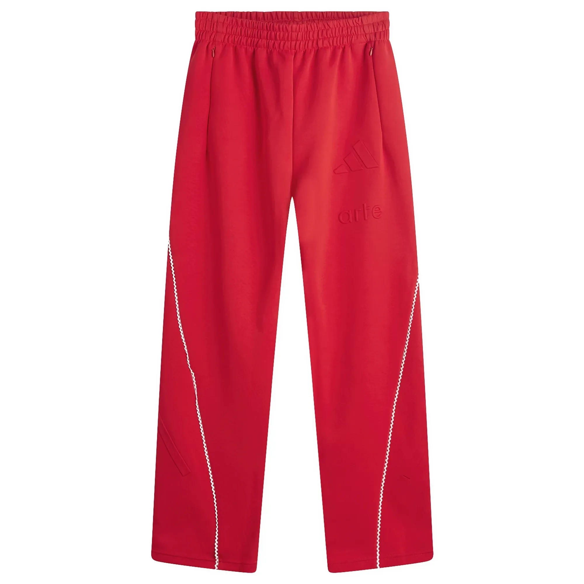 Adidas Men's x Arte ZNE Full Zip Track Pant Better Scarlet/White