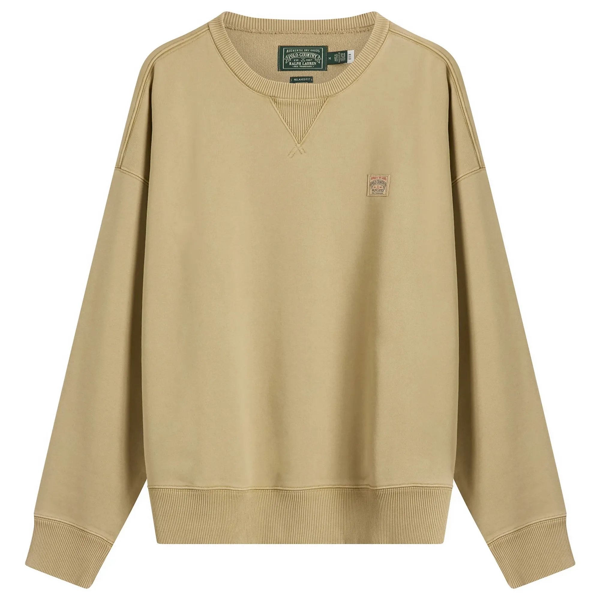 Polo Ralph Lauren Men's Heavyweight Sweatshirt Montana Khaki