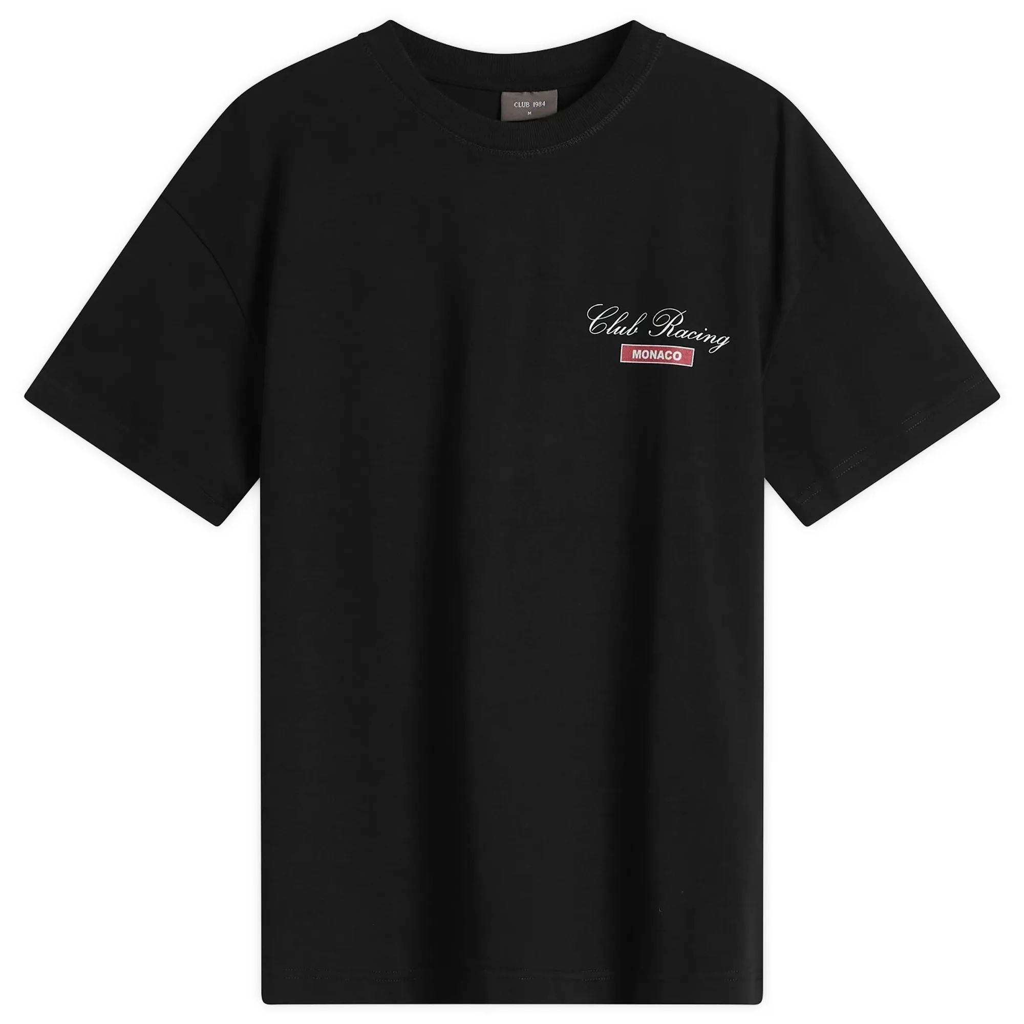 Club 1984 Men's Club Racing T-Shirt Black