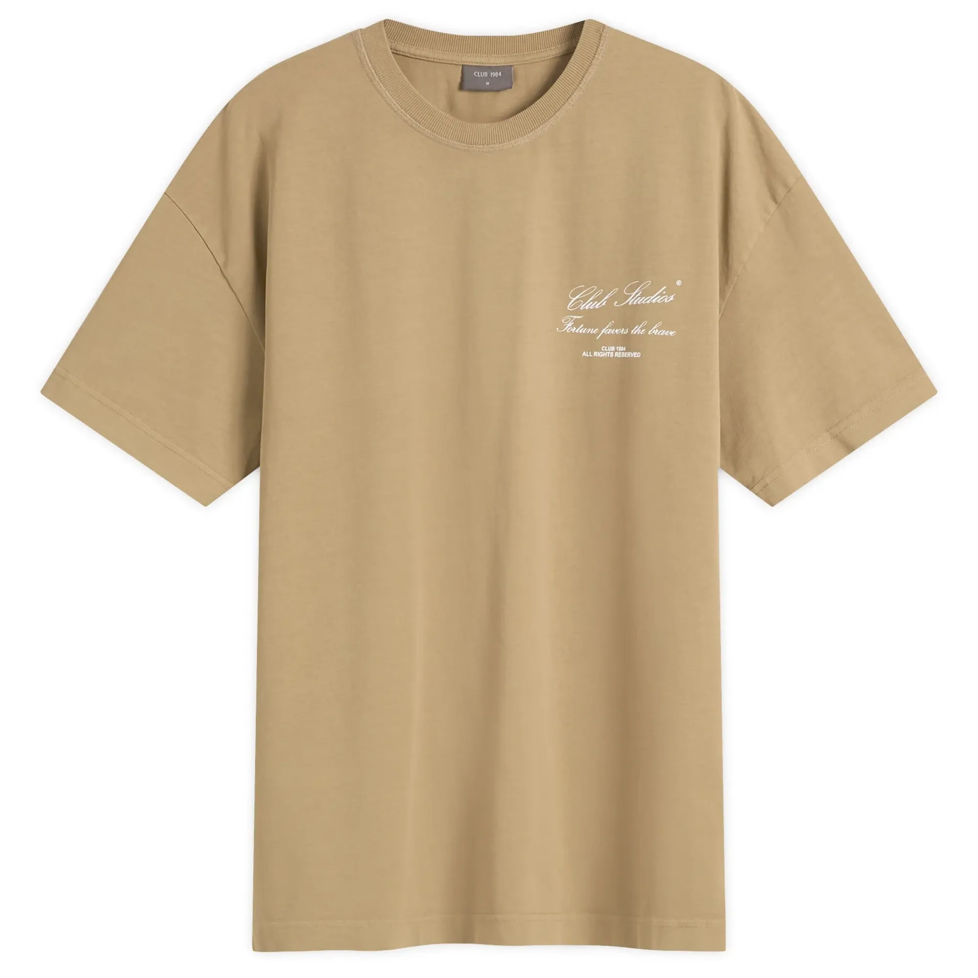 Club 1984 Men's LA Studio T-Shirt Dark Taupe