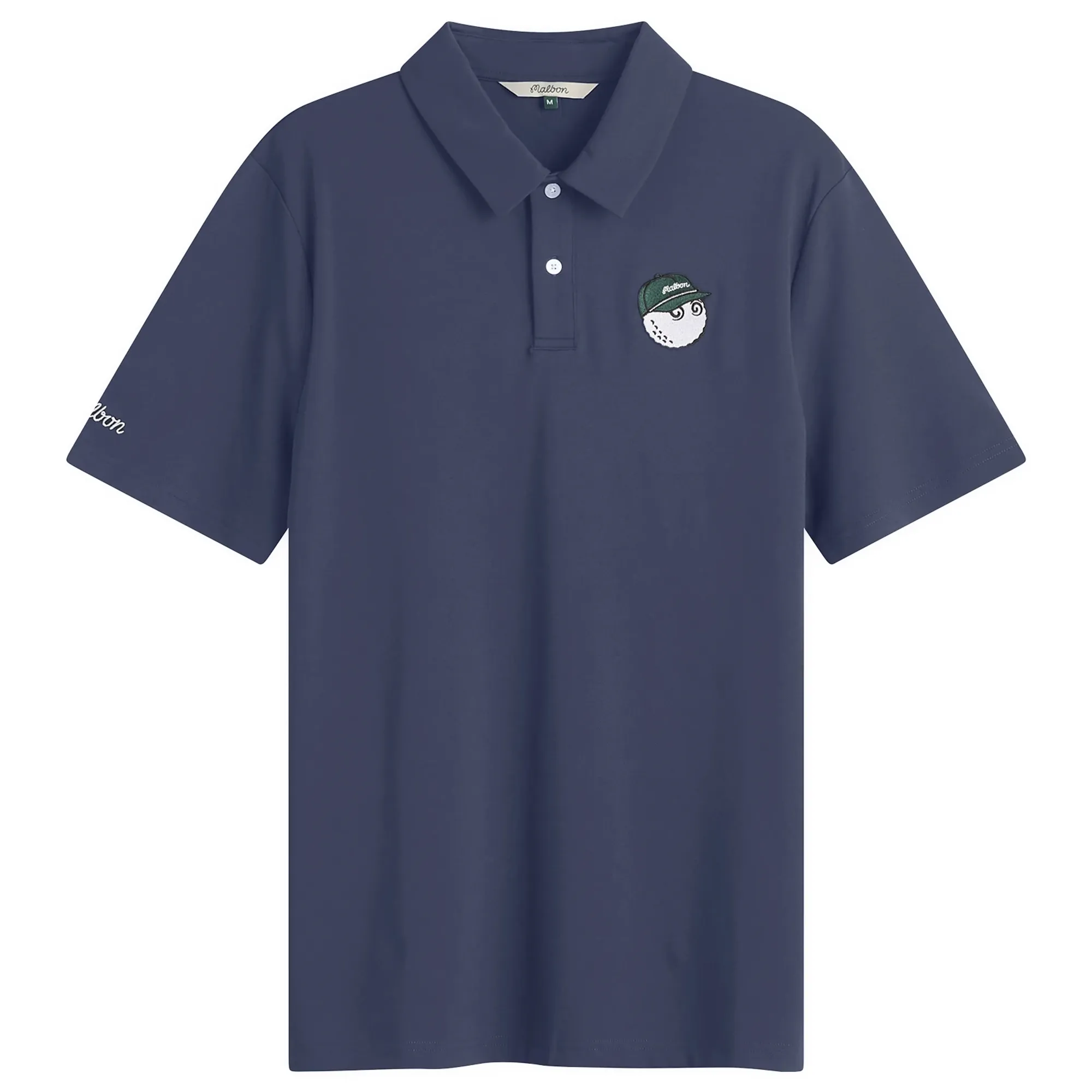 Malbon Men's Fairway Baldwin Polo Shirt Navy