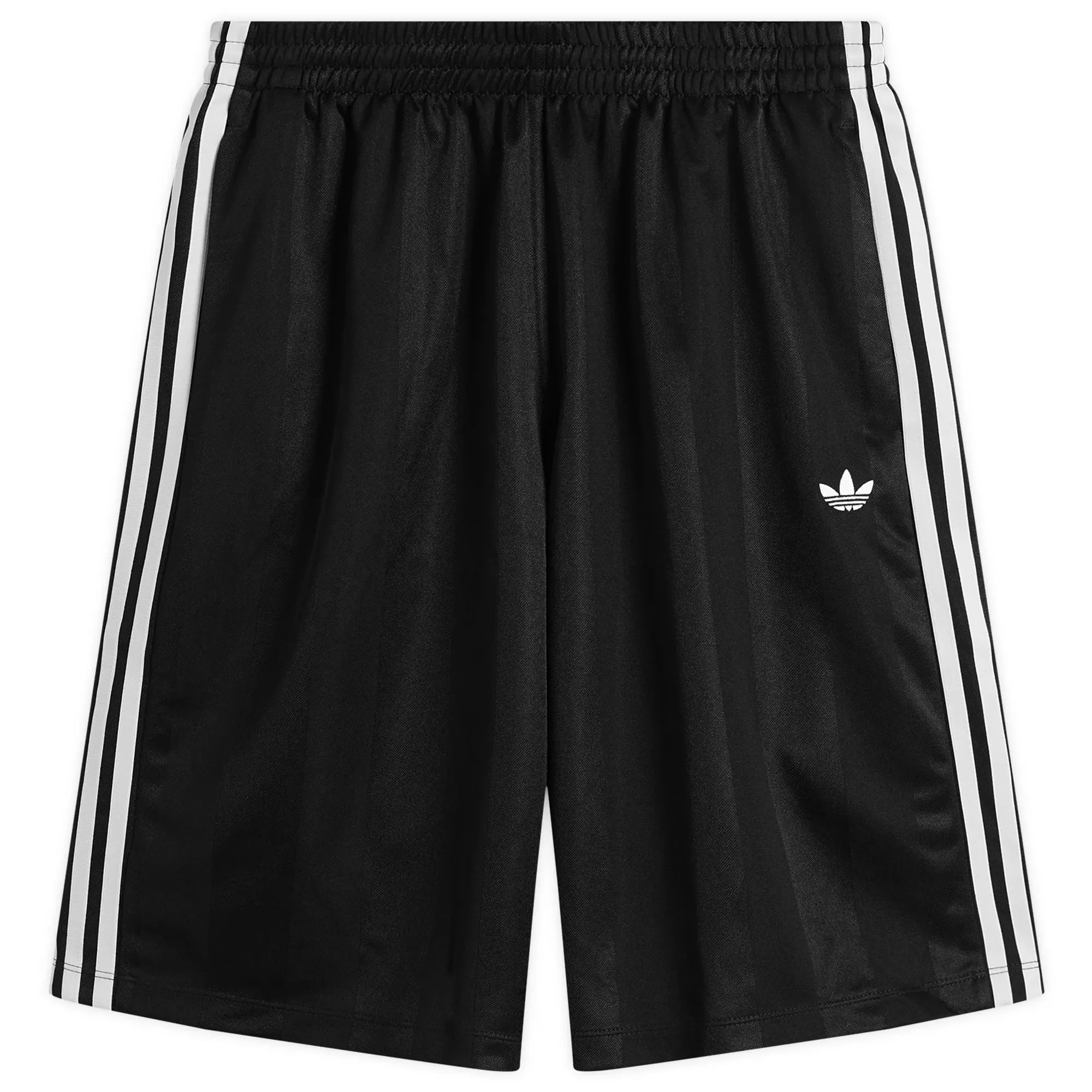 Adidas Women's 3 Stripe Jacquard Jort Black