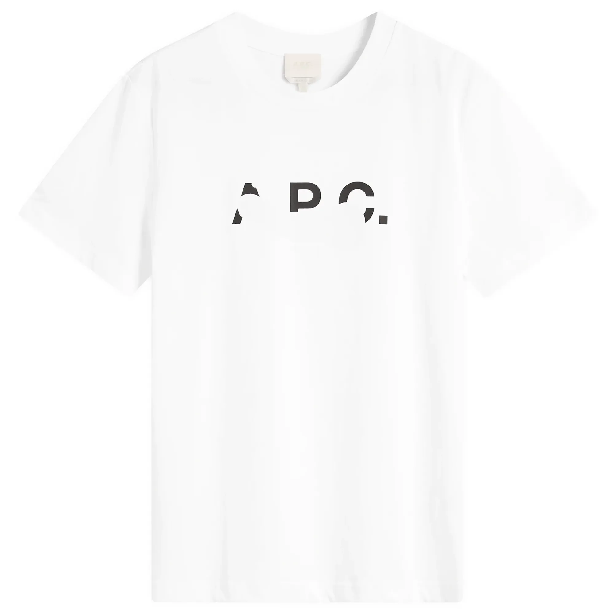 A.P.C. Men's White Spot T-Shirt
