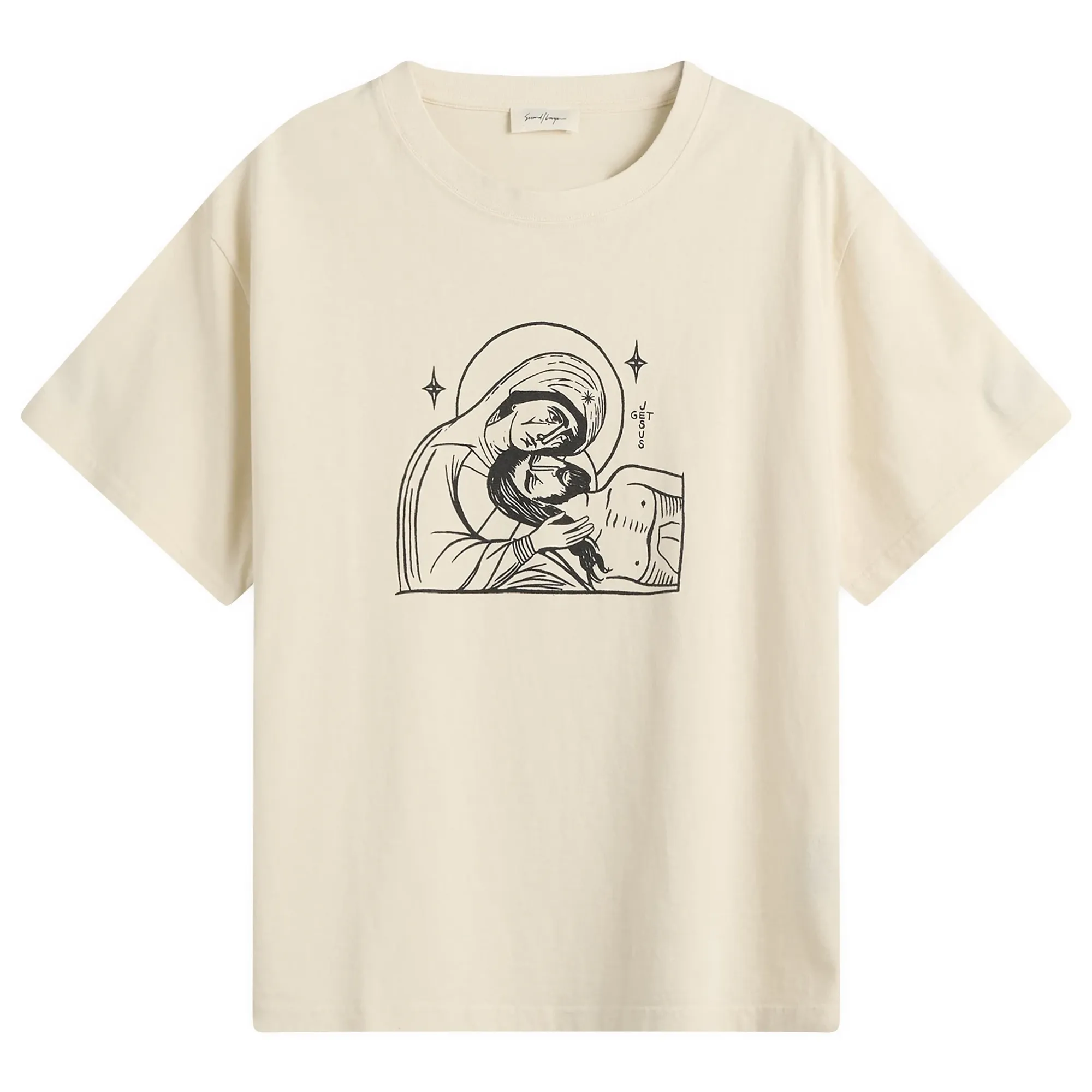 Second Layer Baby Baggy La Piedad T-Shirt White