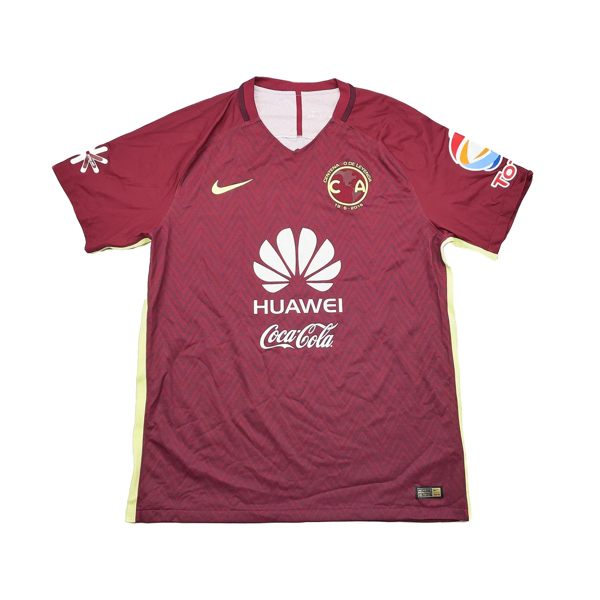 2016/17 CLUB AMERICA *AUTHENTIC* CENTENARY AWAY SHIRT (M) NIKE | CULT KITS