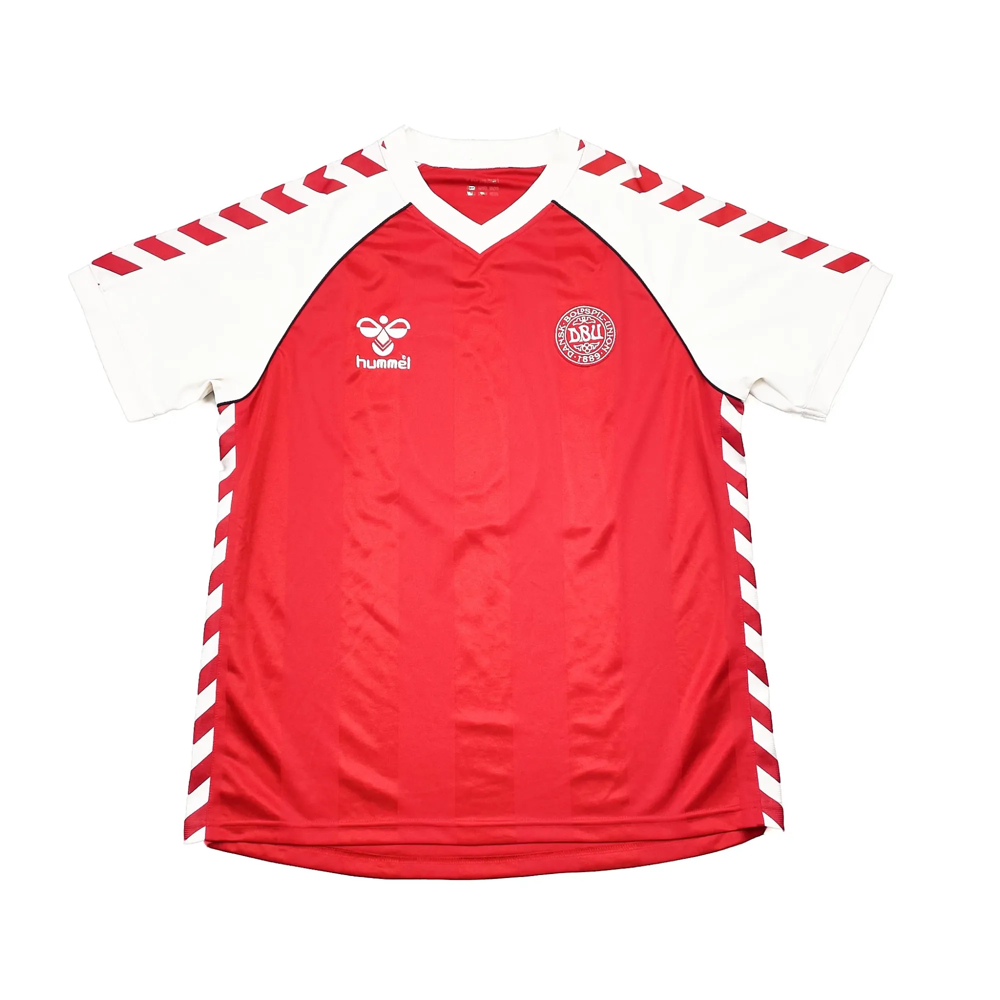 1984 DENMARK #10 RE-ISSUE HOME SHIRT (XL) HUMMEL | CULT KITS