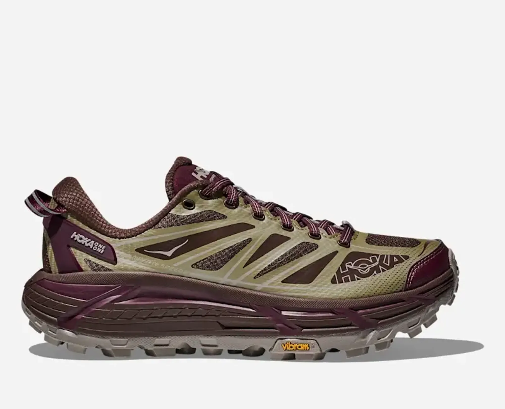 Hoka Mafate Speed 2 Lifestyle Shoes In Wild Mushroom/Walnut