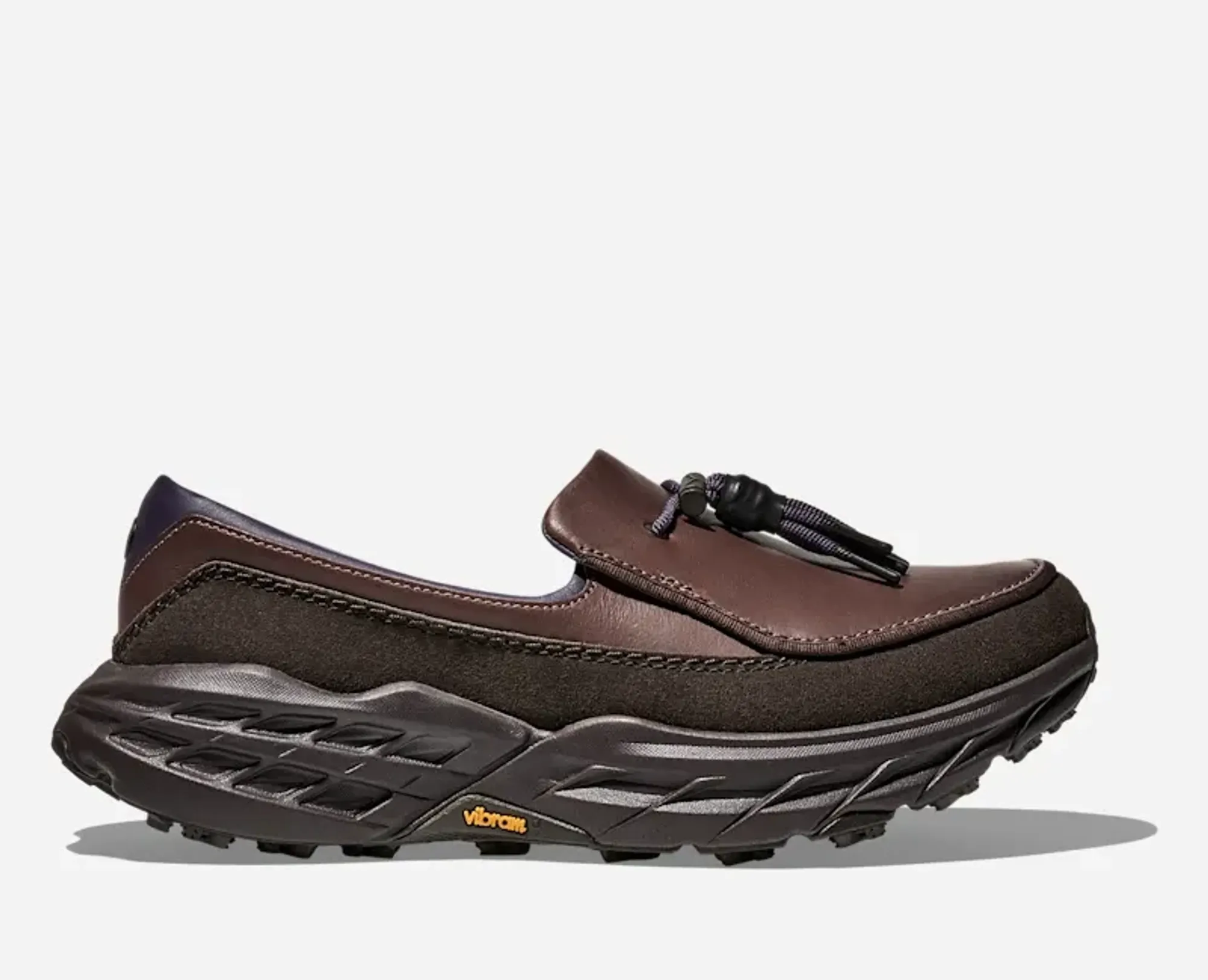 Hoka Speed Loafer Lifestyle Shoes In Walnut/Cast Iron