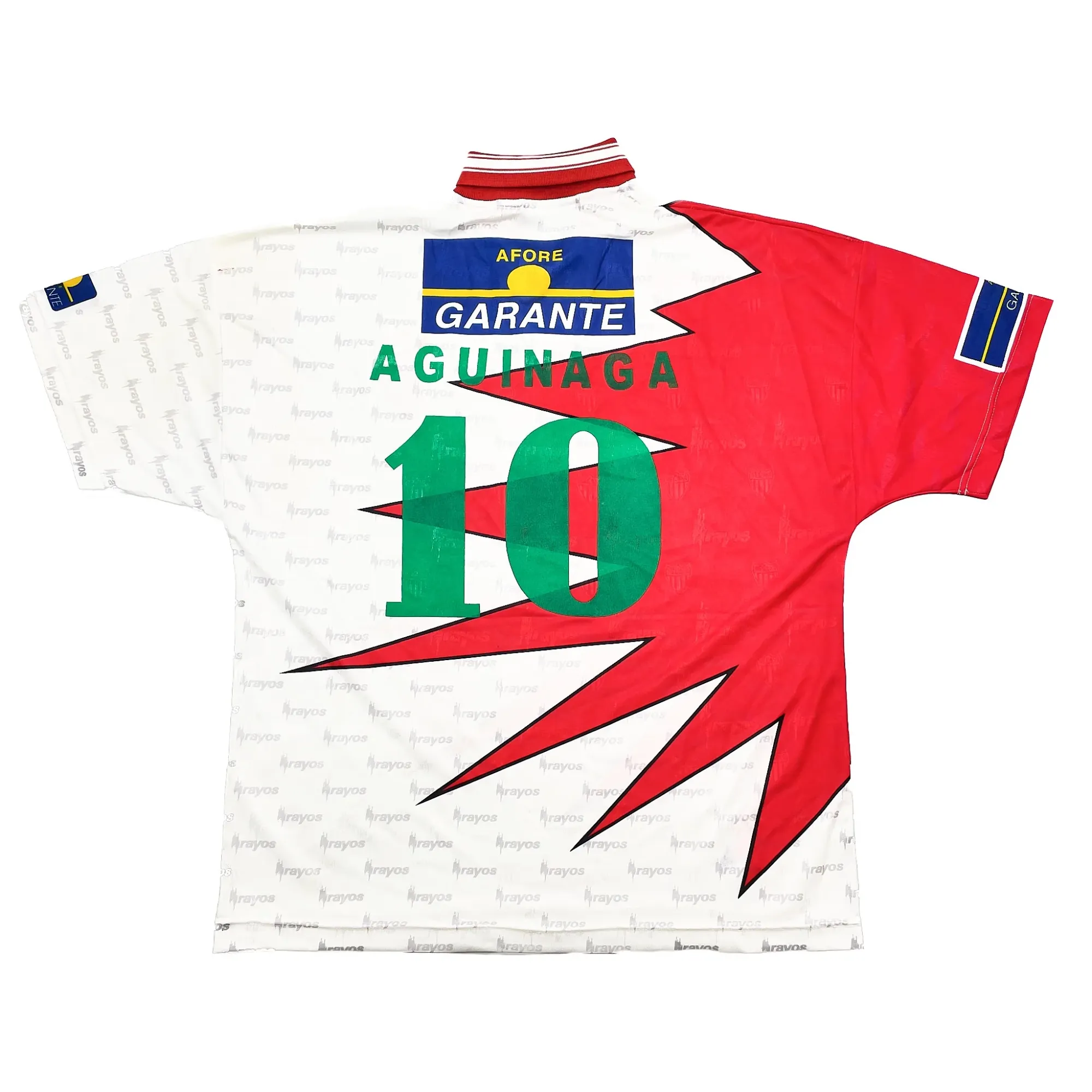 1998/99 NECAXA AGUINAGA #10 HOME SHIRT (XL) UMBRO | CULT KITS