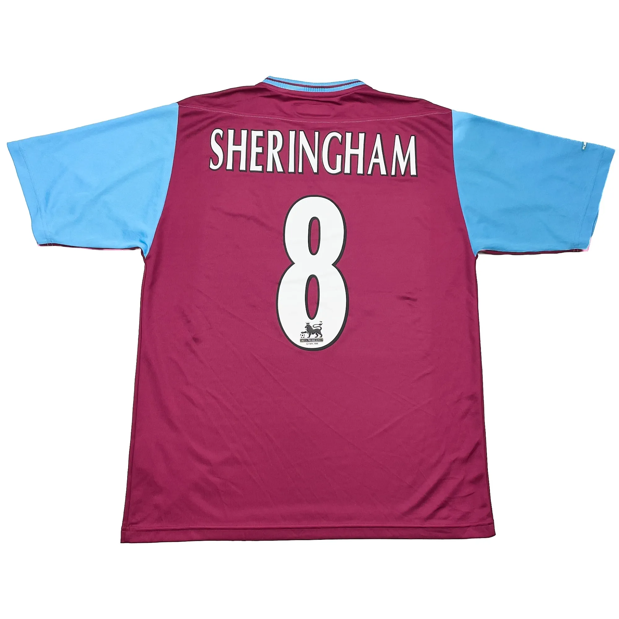 2003/05 WEST HAM SHERINGHAM #8 HOME SHIRT (M) REEBOK | CULT KITS