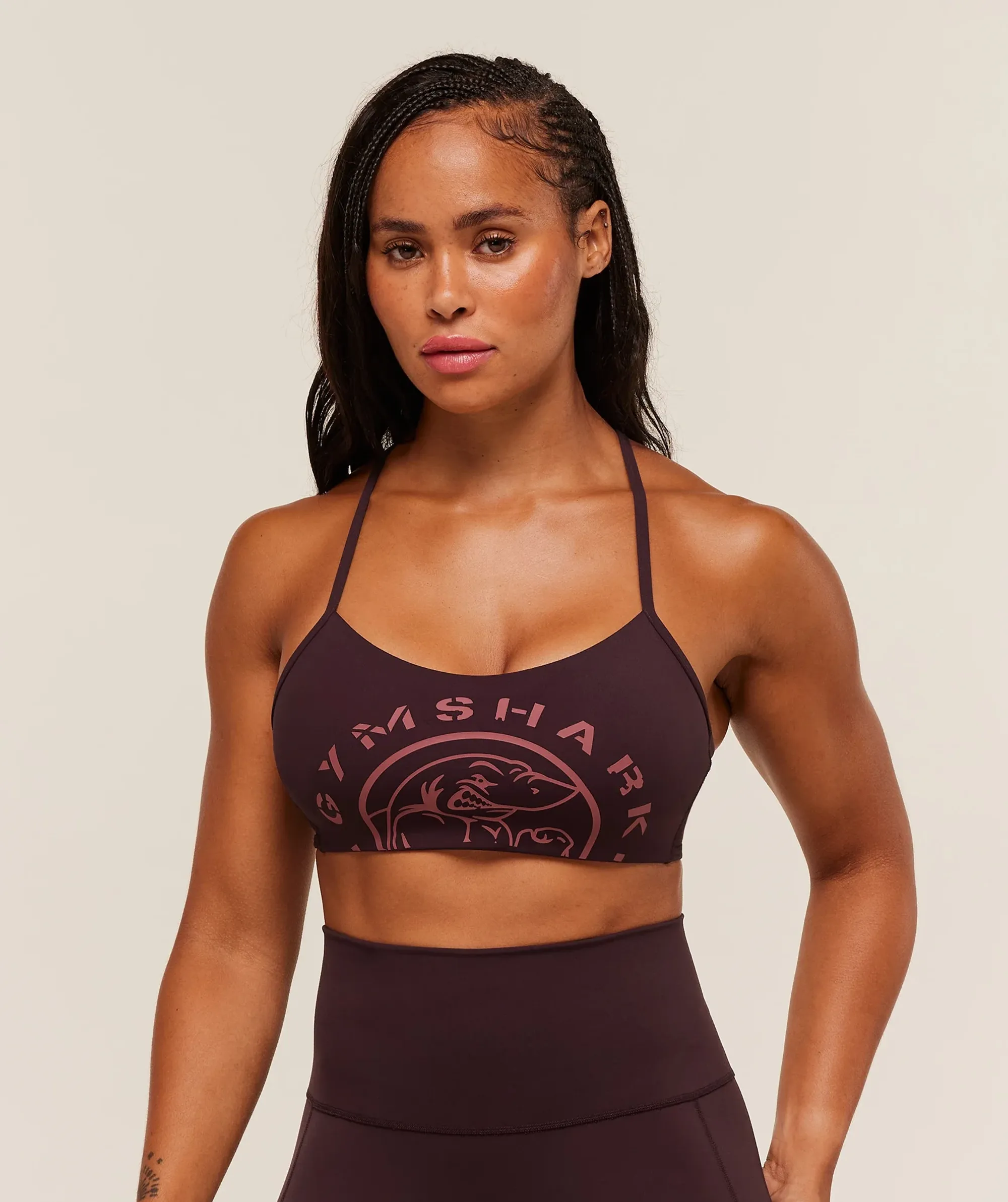 Gymshark Legacy Sports Bra - Cherry Purple