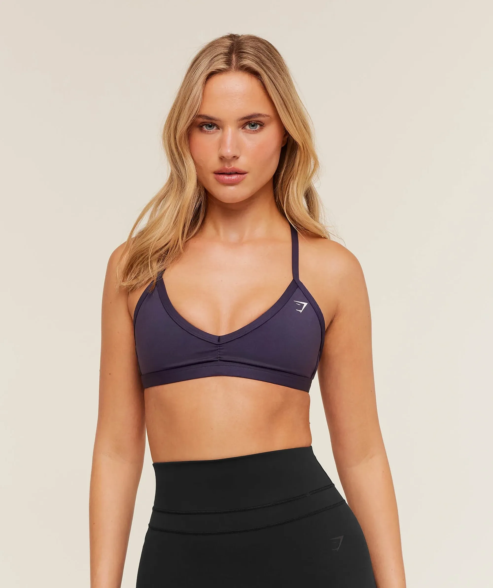 Gymshark Minimal Sports Bra - Midnight Purple