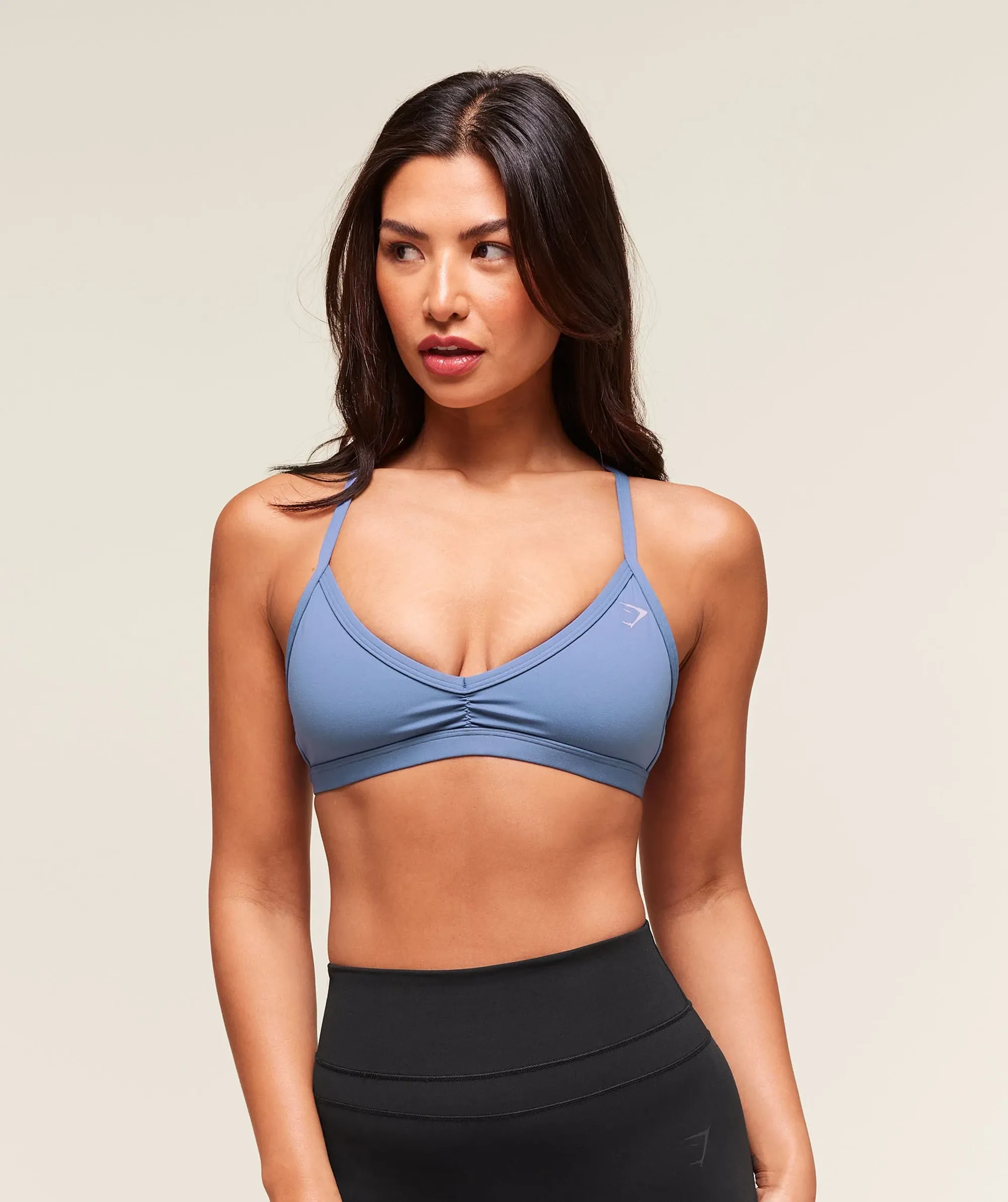 Gymshark Minimal Sports Bra - Worn Blue