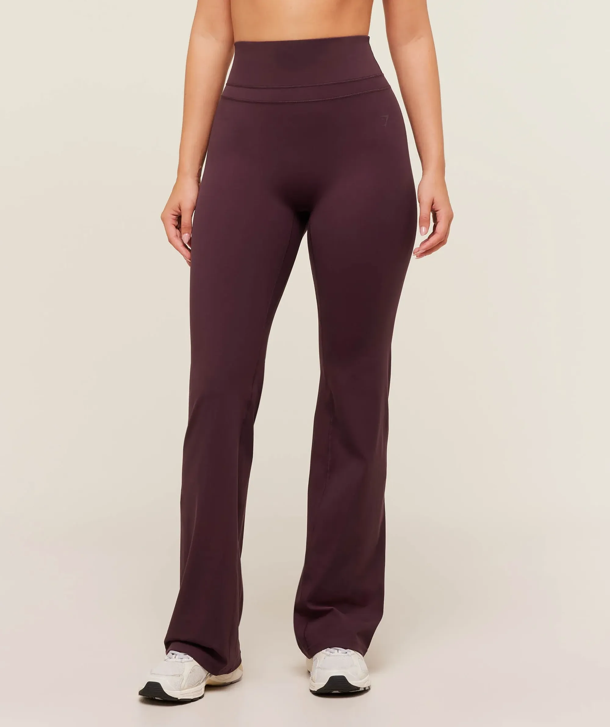 Gymshark Whitney Flared Leggings - Cherry Purple