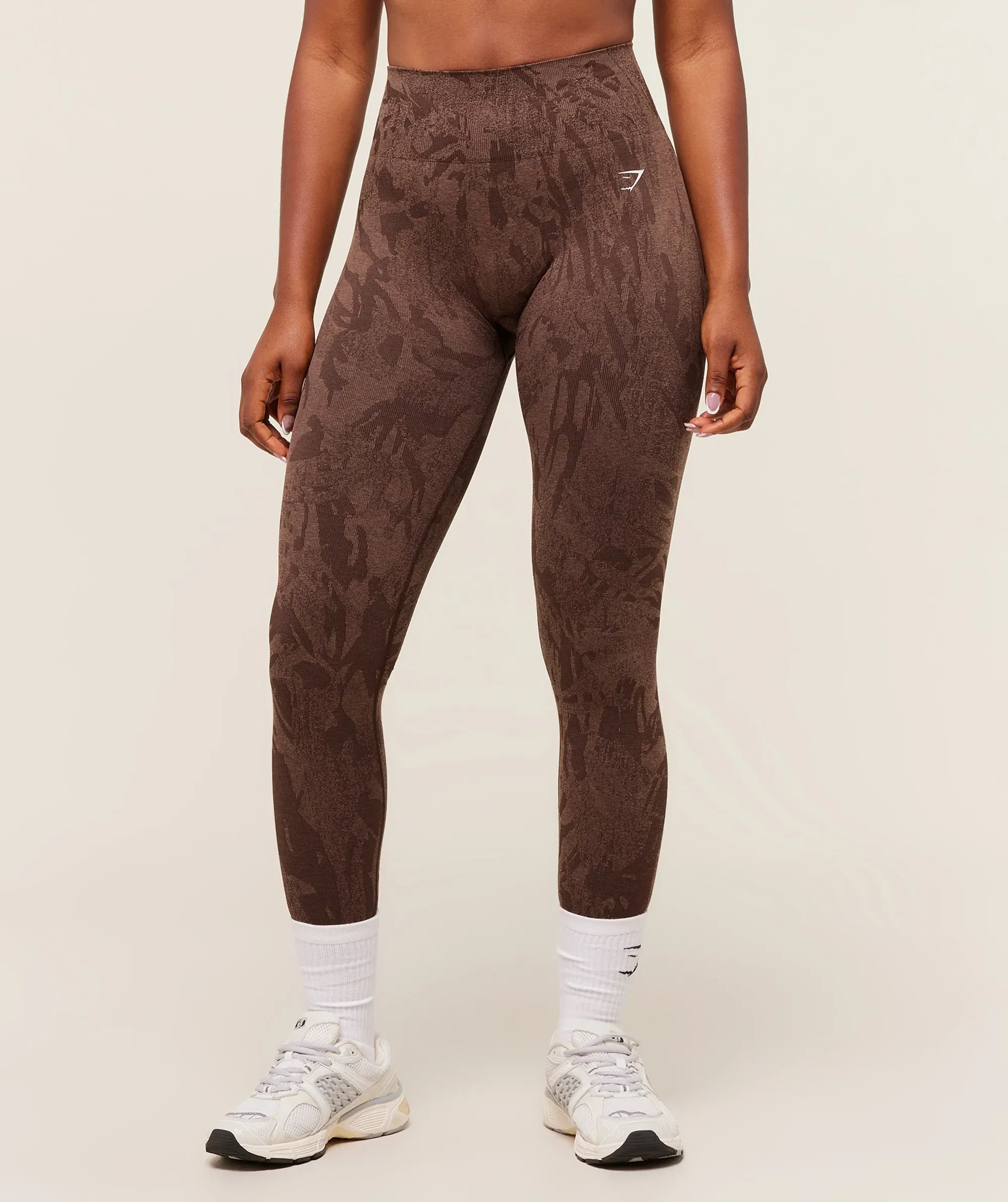 Gymshark Adapt Camo Seamless Leggings - Archive Brown/Soft Brown