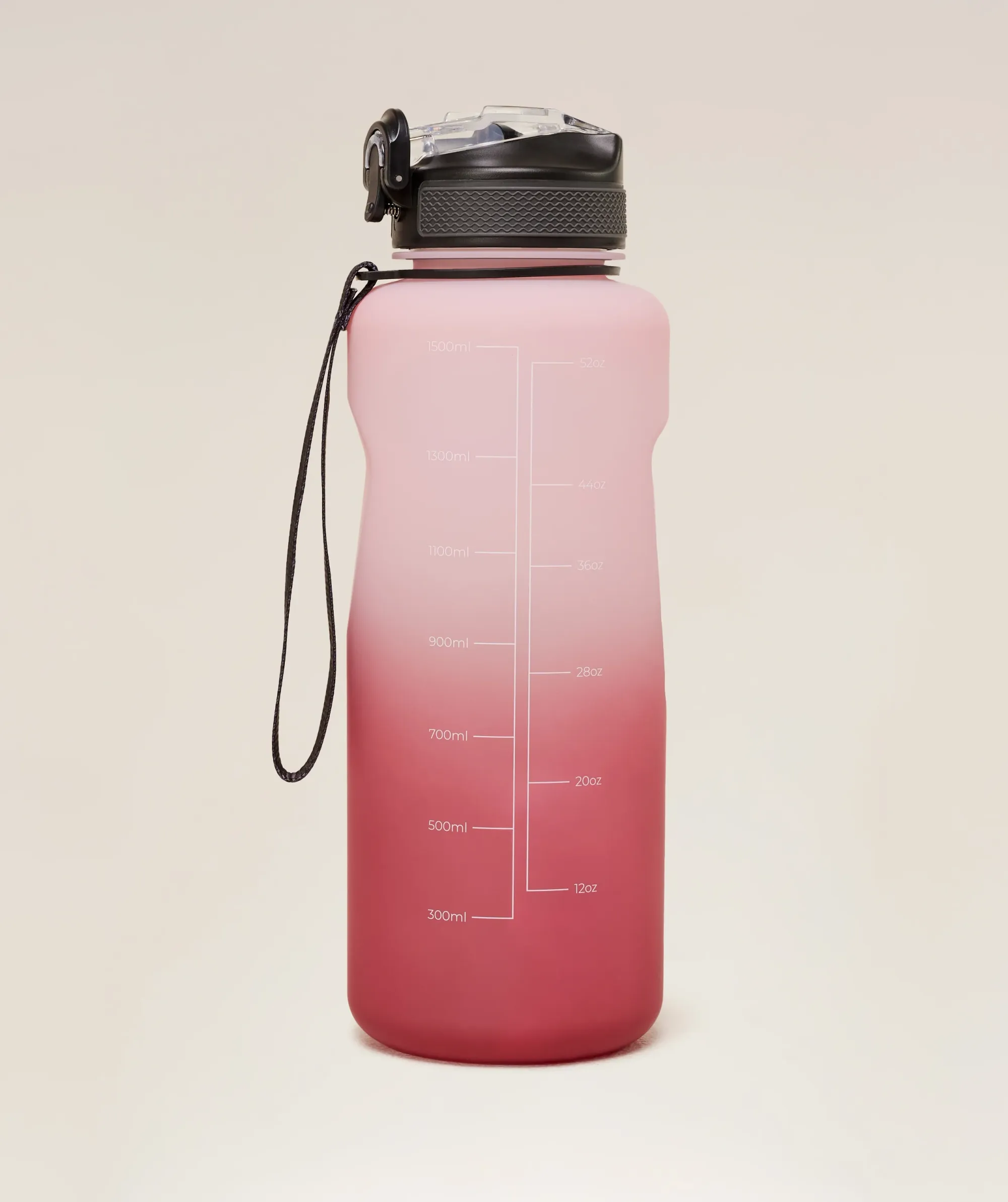 Gymshark Jug Bottle With Straw - Cloud Pink/Reset Pink