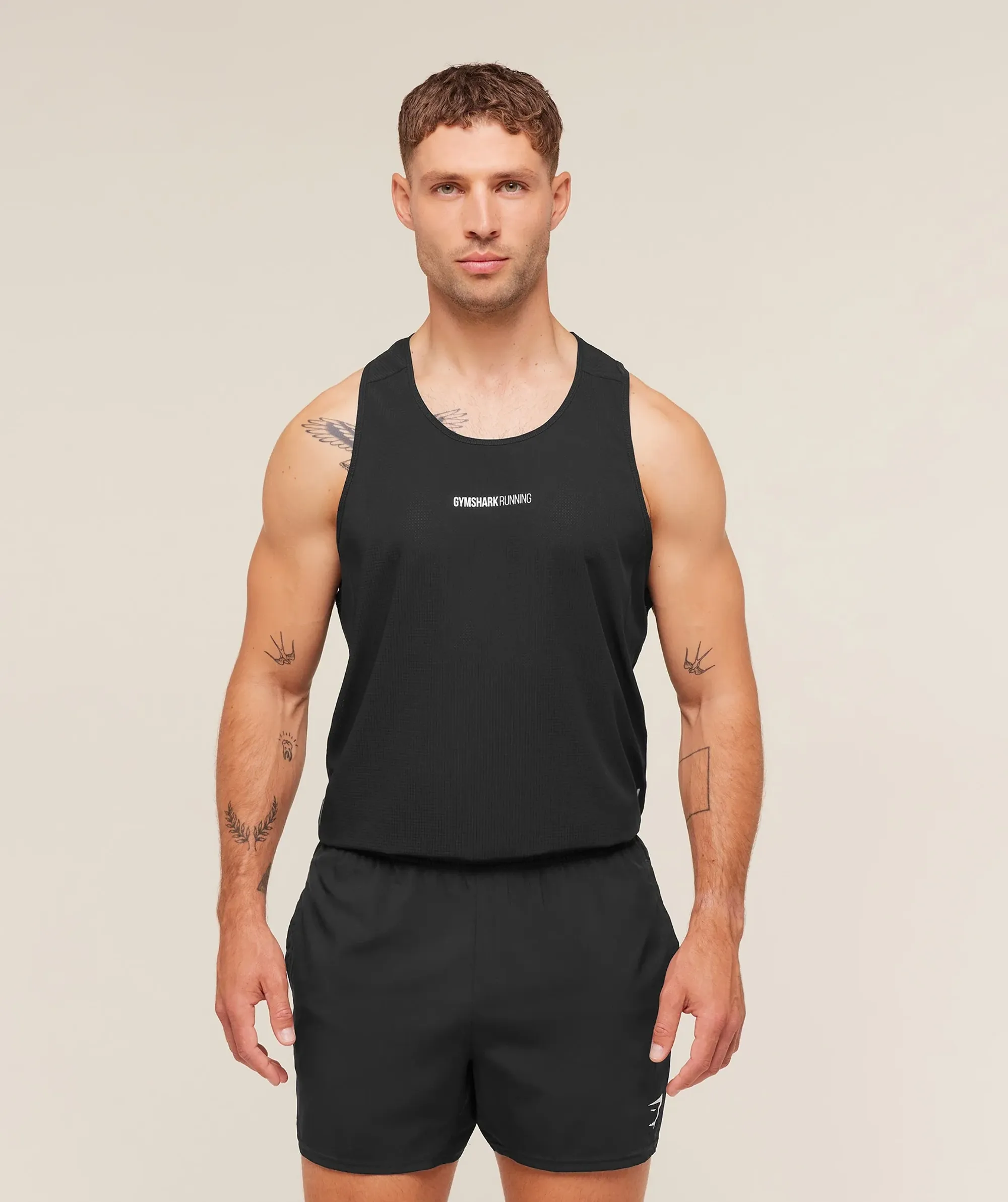 Gymshark Running Tank - Black