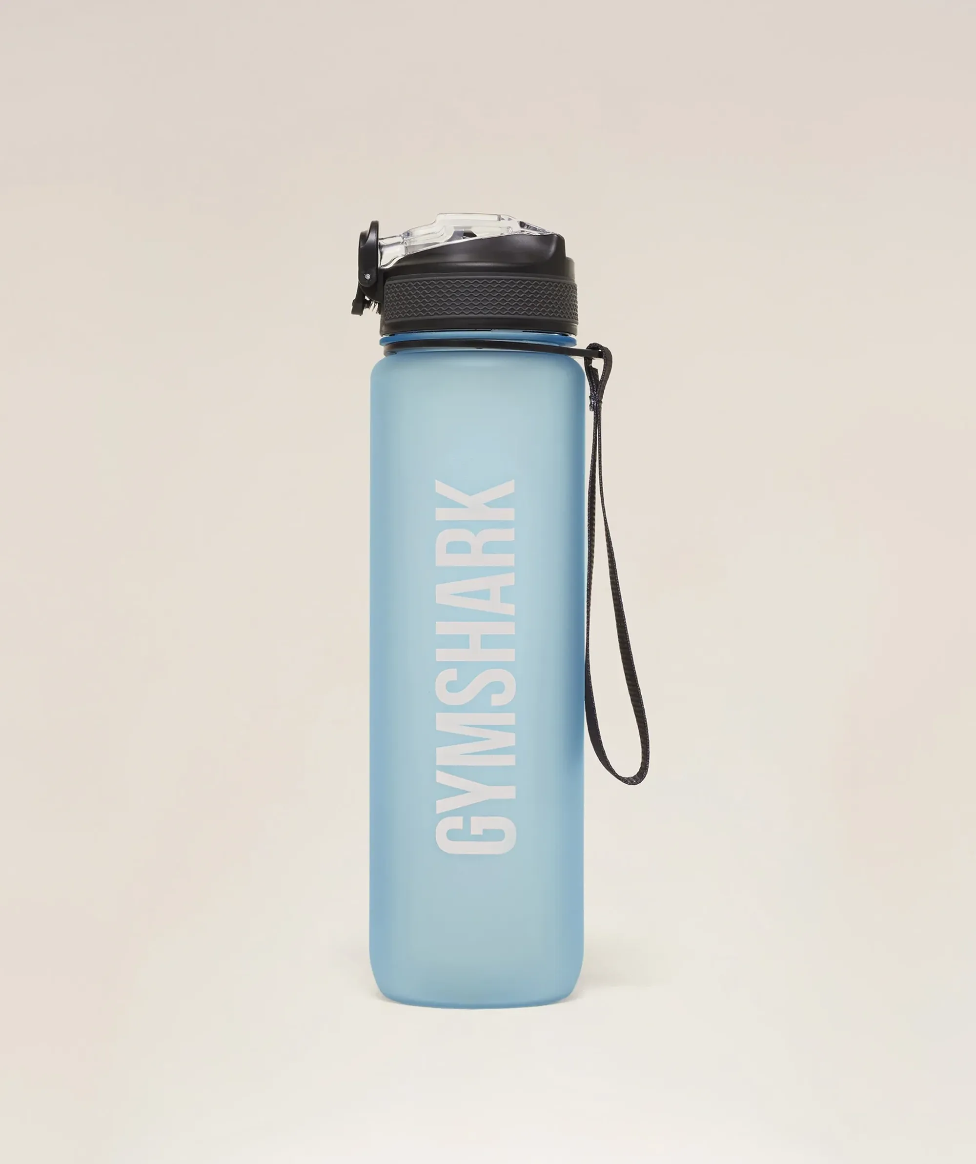Gymshark Sports Bottle With Straw - Bench Blue