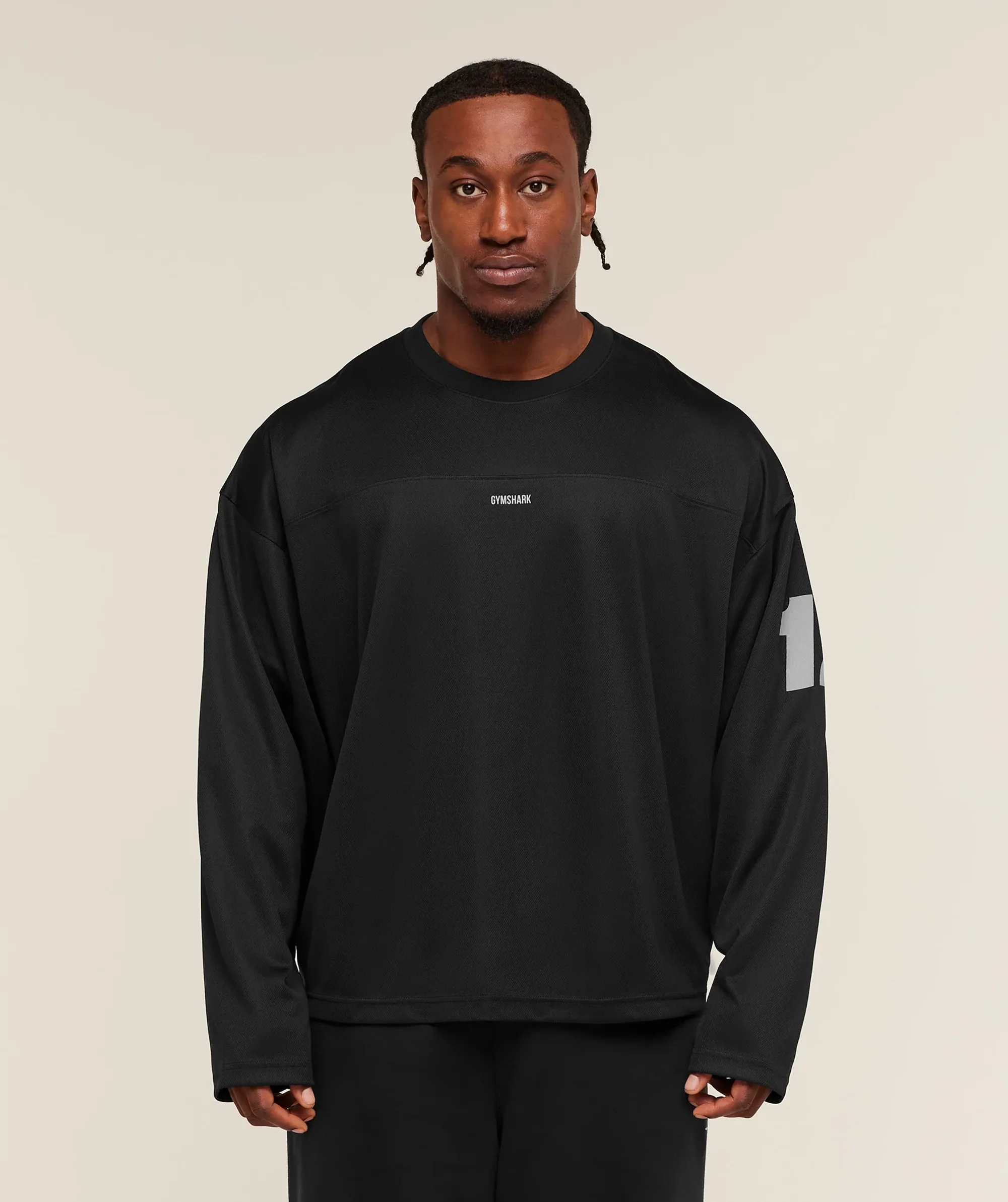 Gymshark Hockey Jersey - Black