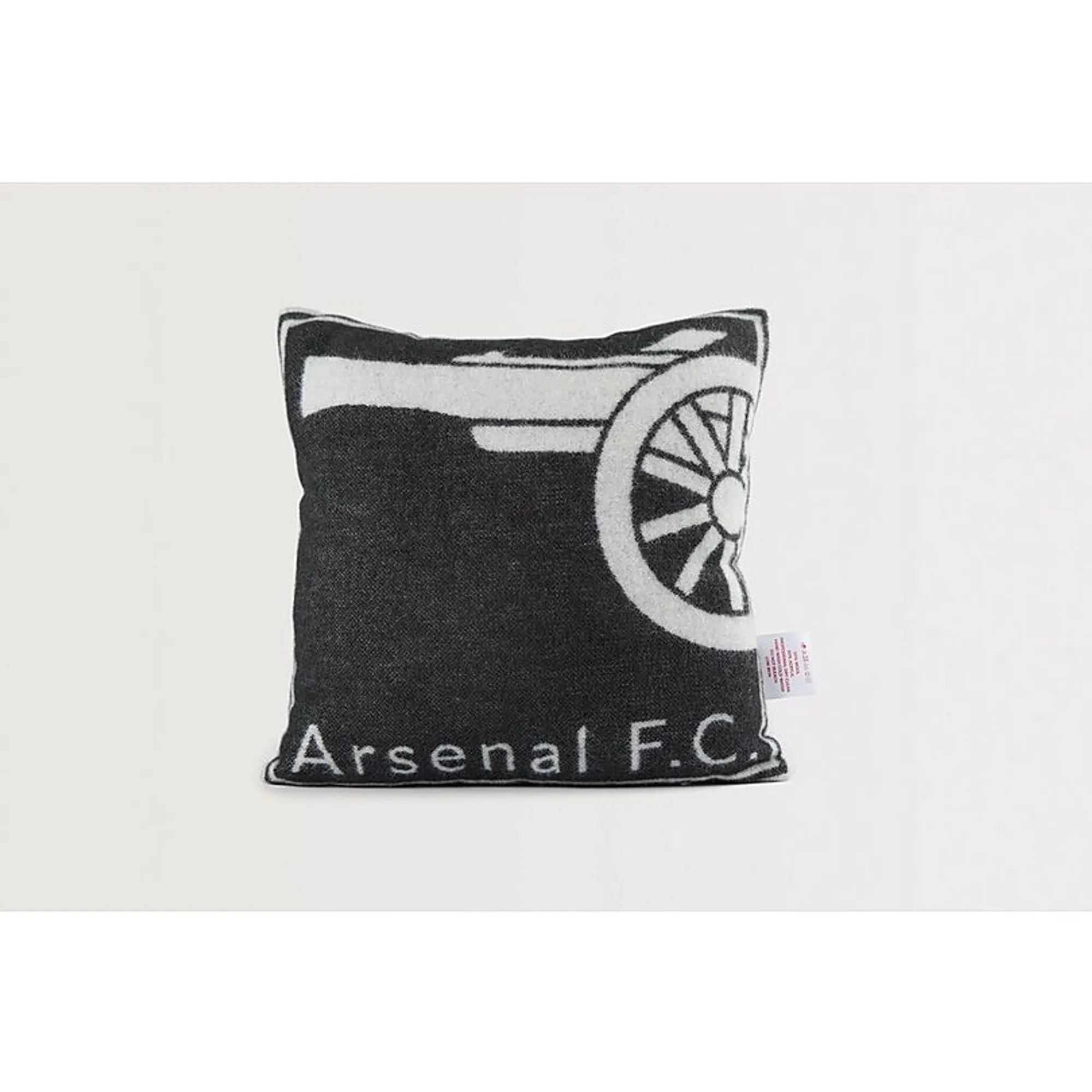 Arsenal Black Cannon Cushion, Black