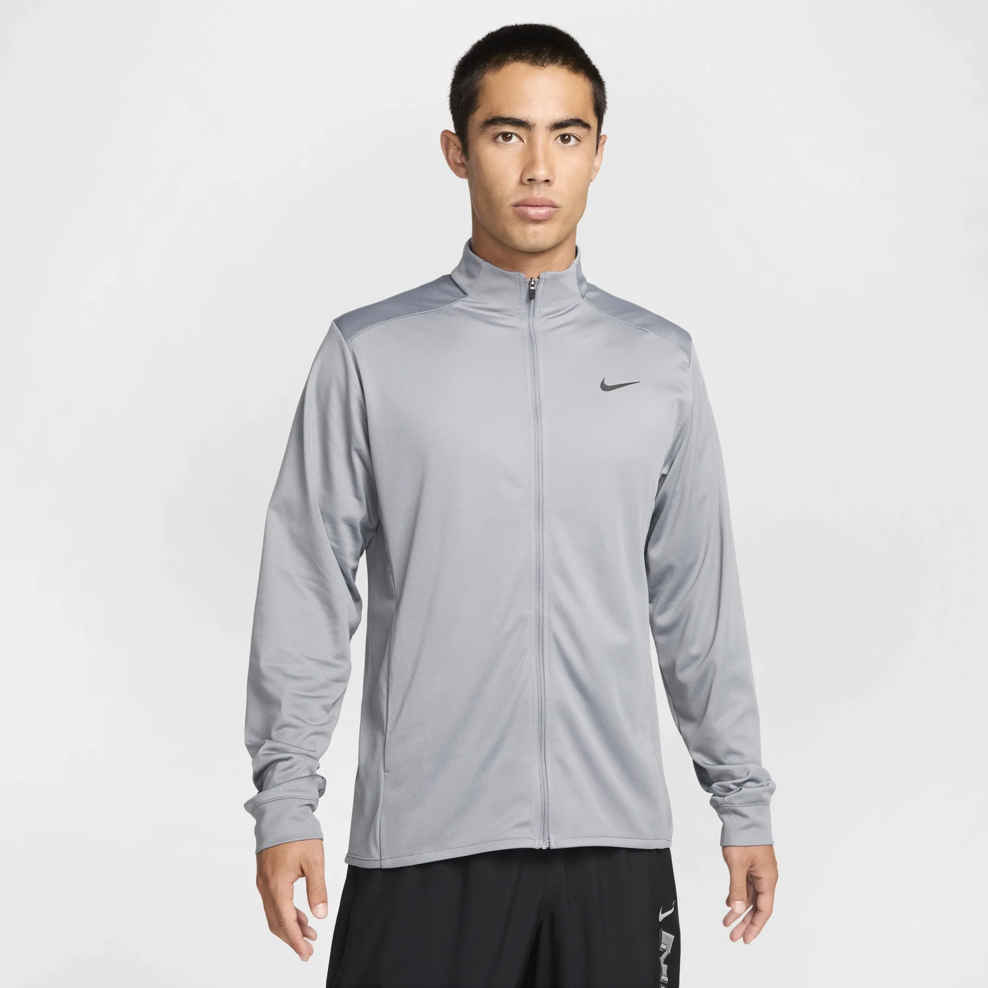 Nike Totality Men's Dri-FIT Knit Versatile Jacket - Grey - Polyester