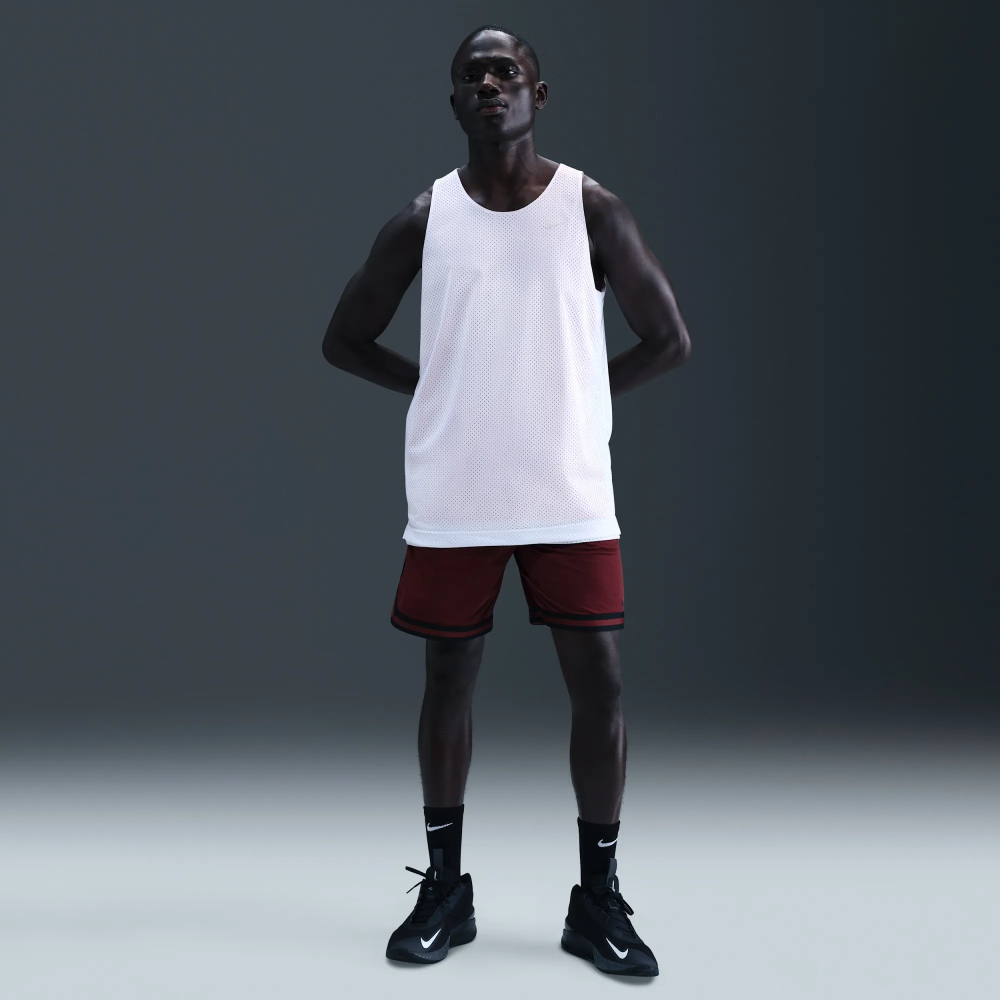 Nike DNA Men's Dri-FIT 20cm (approx.) Basketball Shorts - Red - Polyester