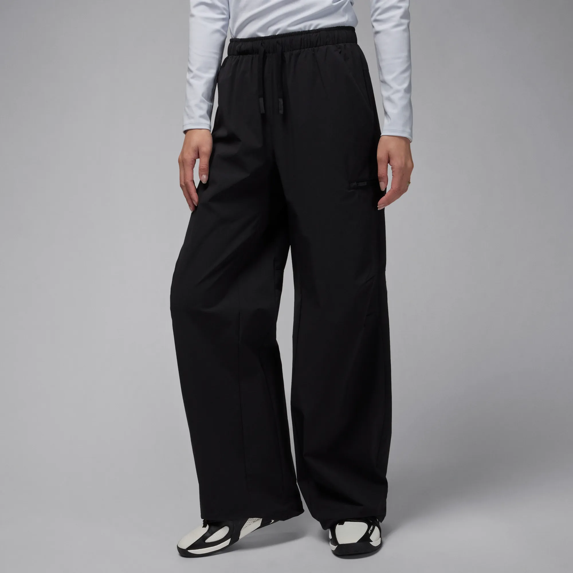 Nike Jordan Sport Women's Dri-FIT Tunnel Trousers - Black - Nylon/Elastane
