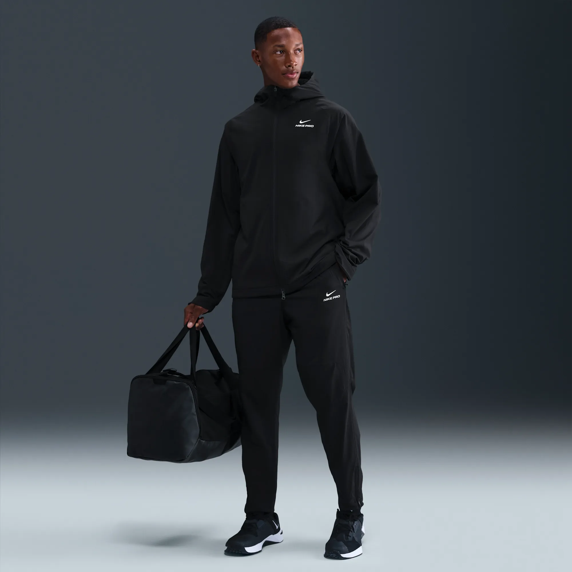 Nike Pro Octa Men's Therma-FIT ADV Trousers - Black - Nylon/Elastane