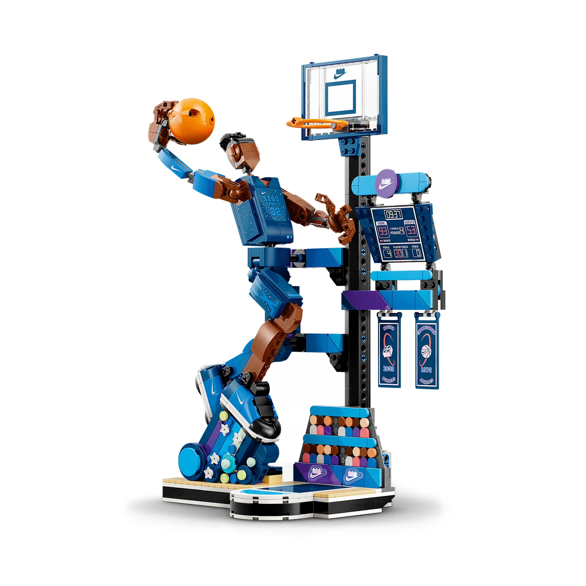 Nike Slam Dunk x LEGO® Set Building Kit - Blue