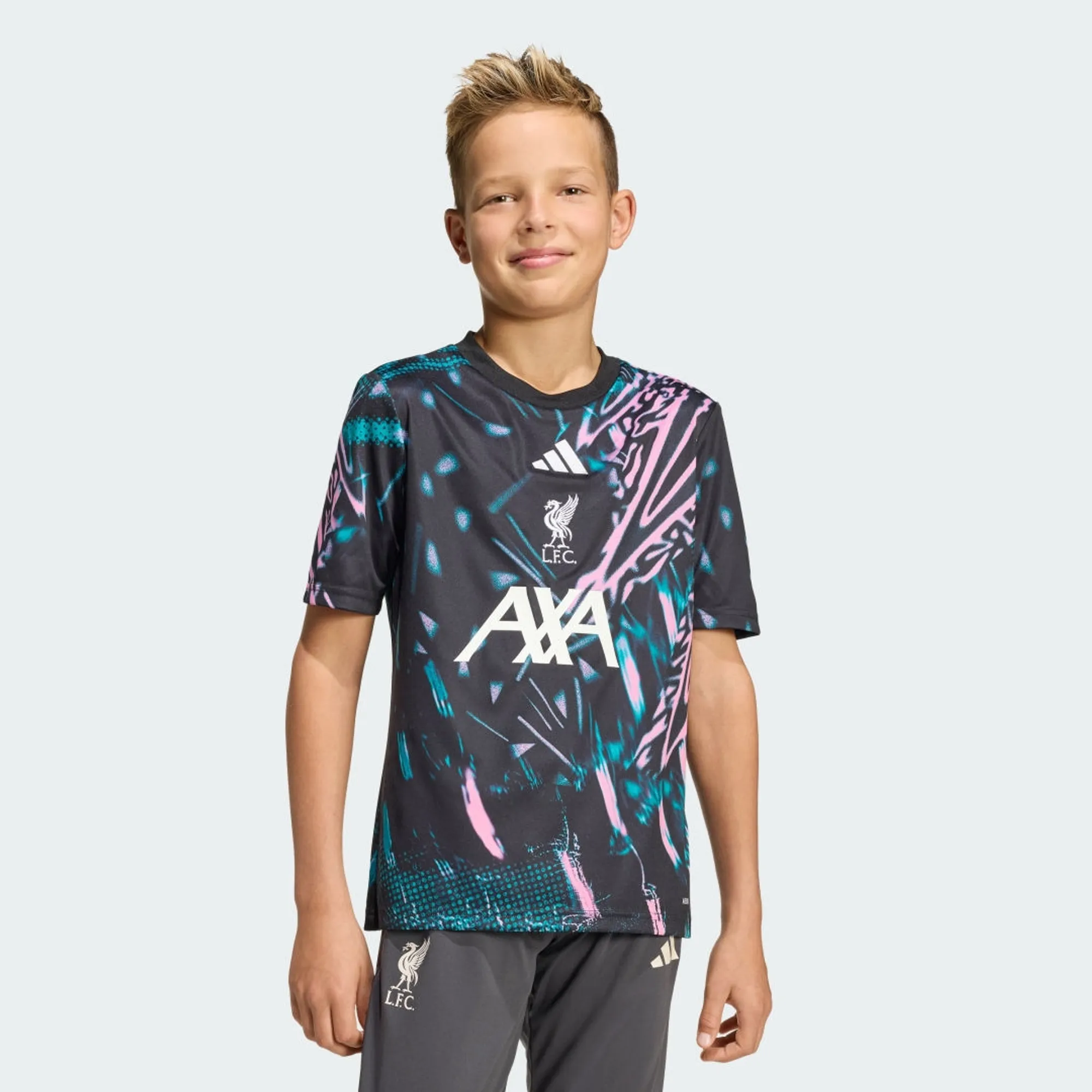 adidas Liverpool FC 25/26 Pre Match Jersey Kids