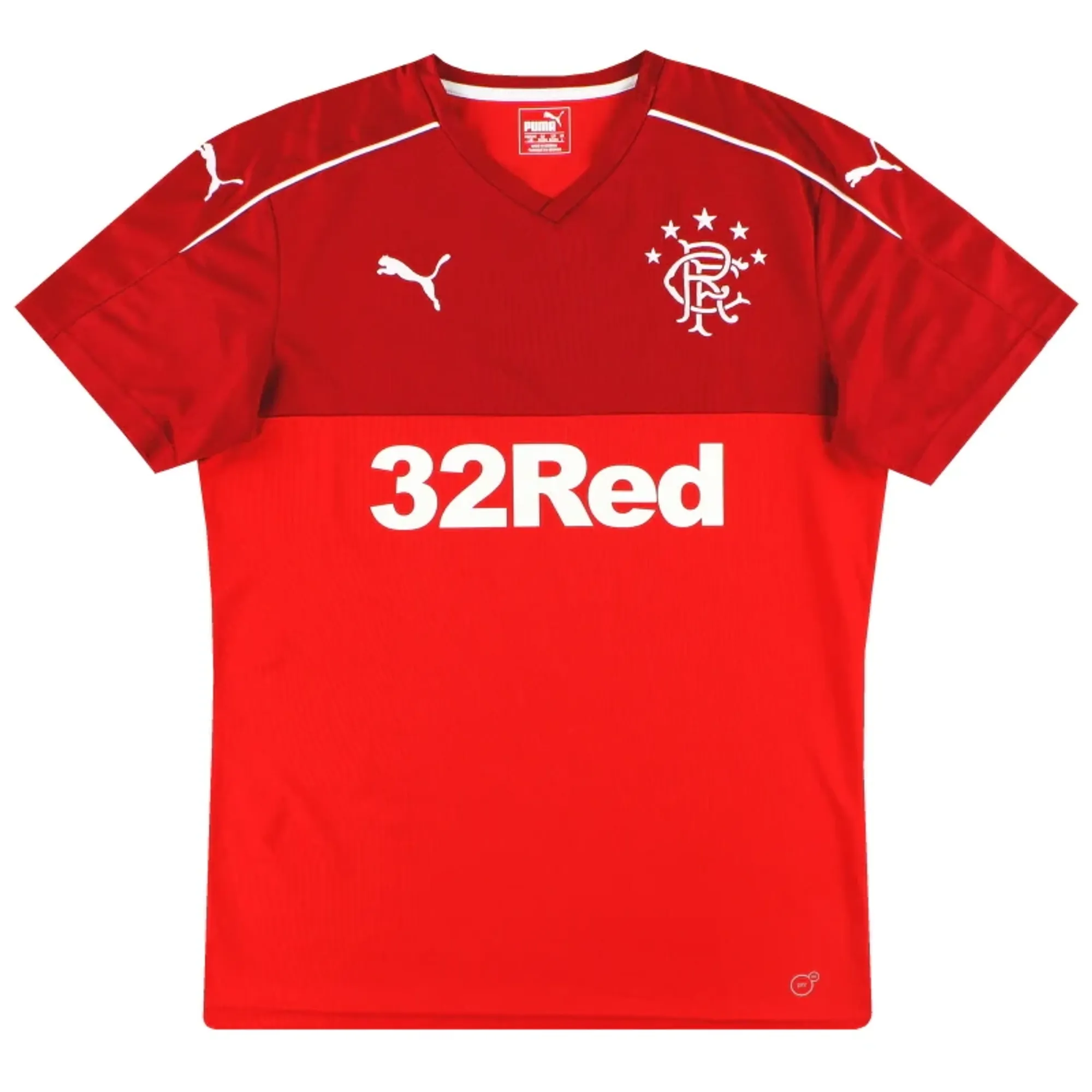 2017-18 Rangers Puma Away Shirt M - Rangers / Excellent 