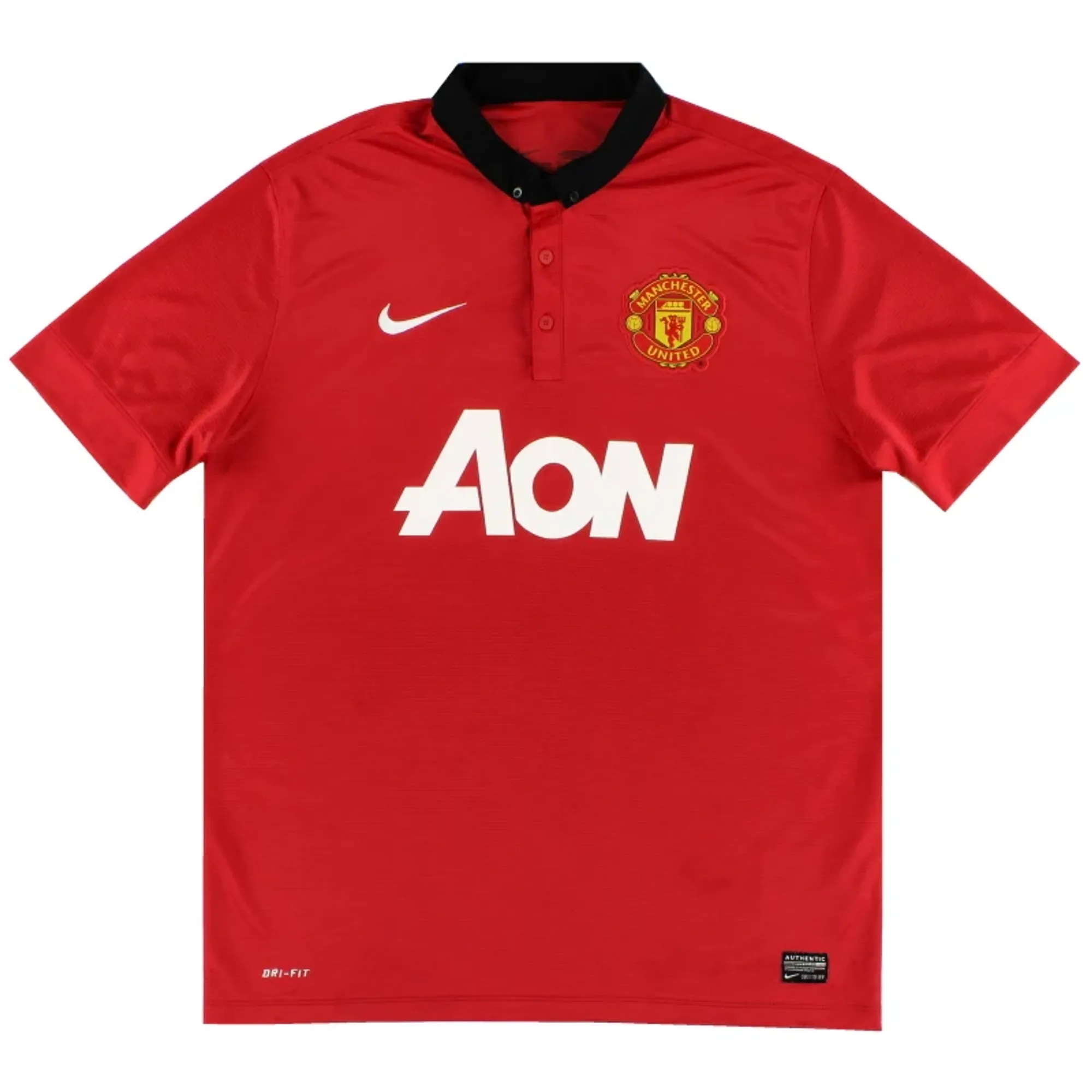 2013-14 Manchester United Nike Home Shirt XL - Manchester United / Excellent 