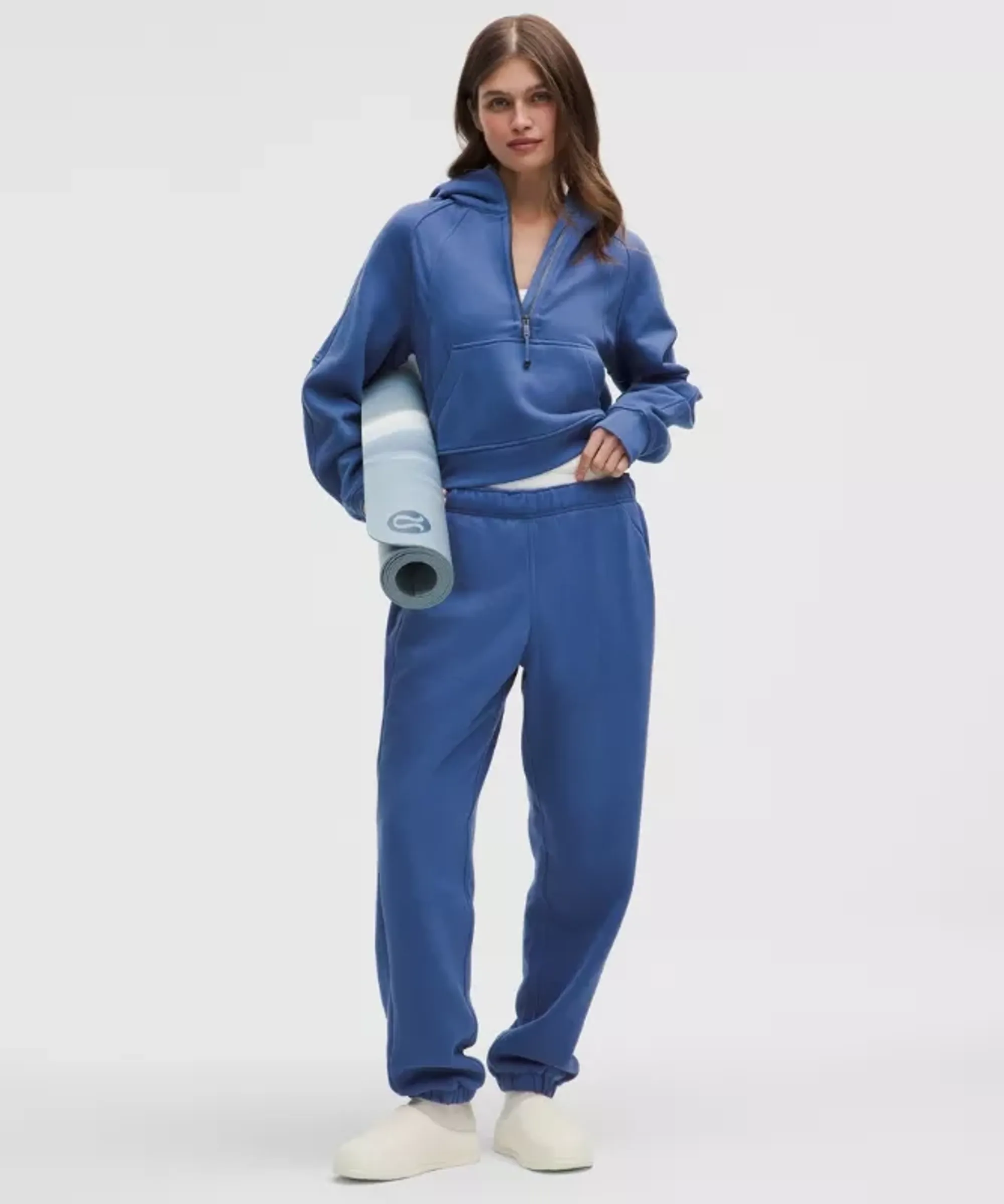 lululemon – Women's Scuba Mid-Rise Oversized Joggers Regular – Color Blue – Size Large