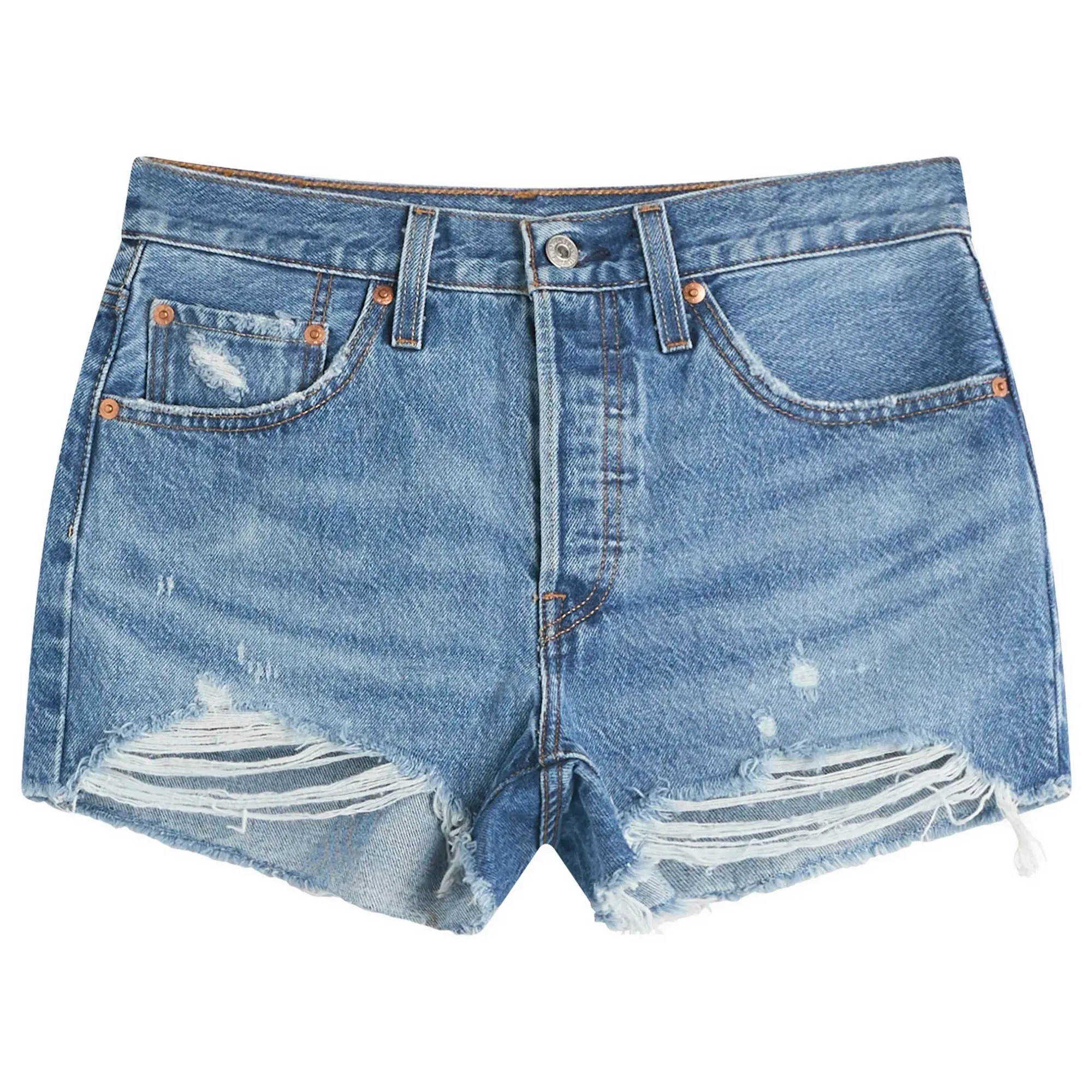 Levi's Red Tab 501 Boyfriend Denim Shorts Oxnard Athens Mid Short
