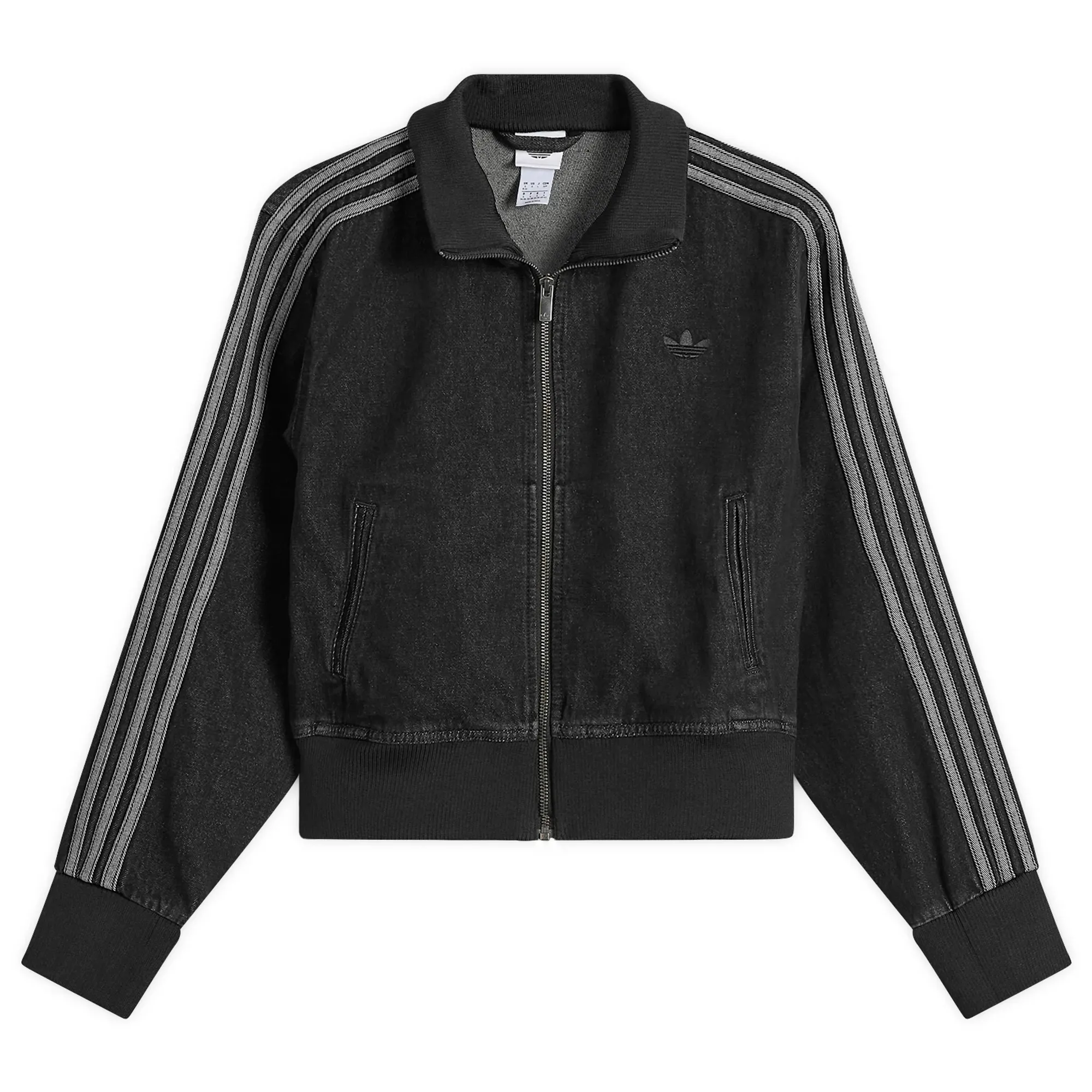 adidas Originals Adidas Women's Firebird Denim Tracktop True Black Denim