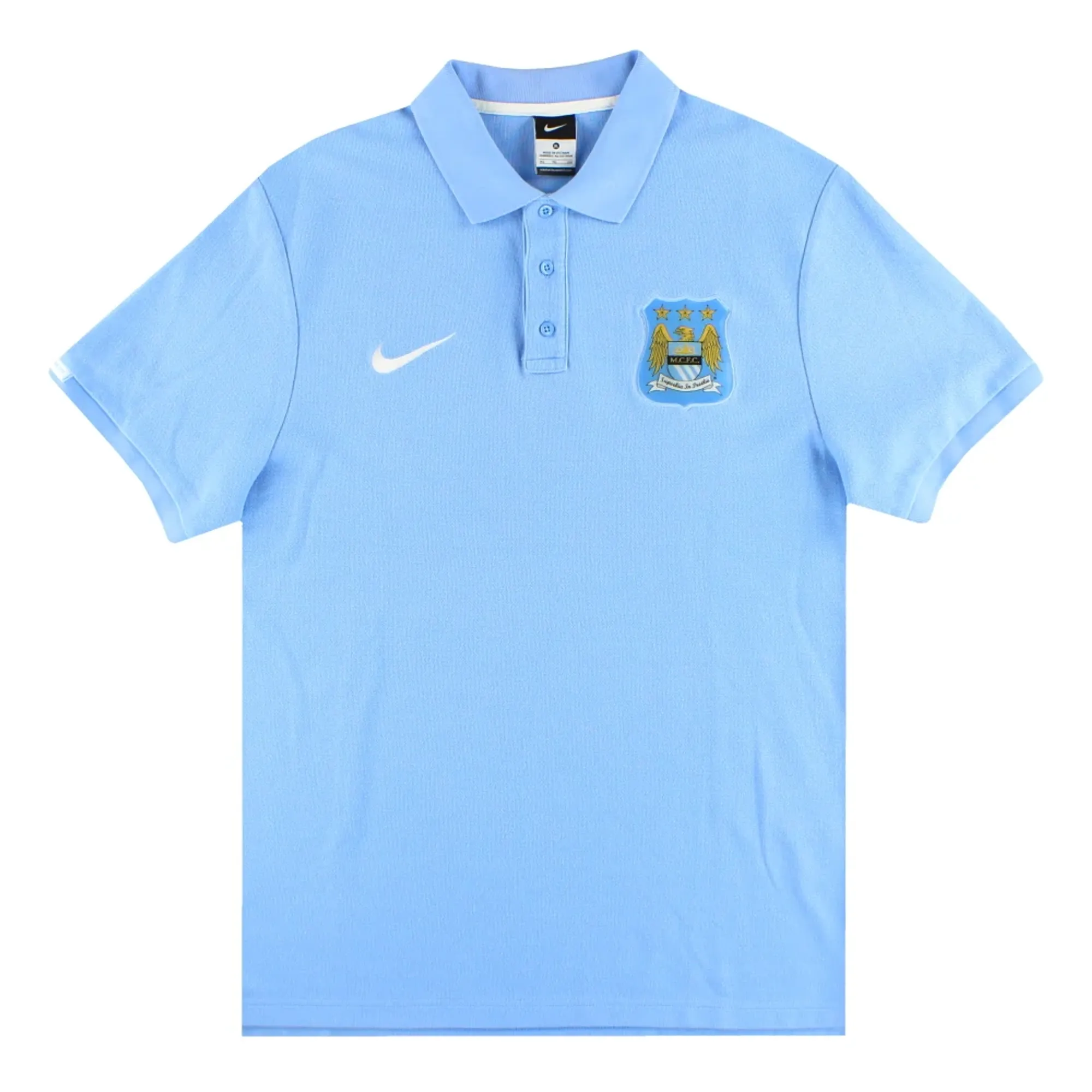 2015-16 Manchester City Nike Polo Shirt XL - Manchester City / Excellent 