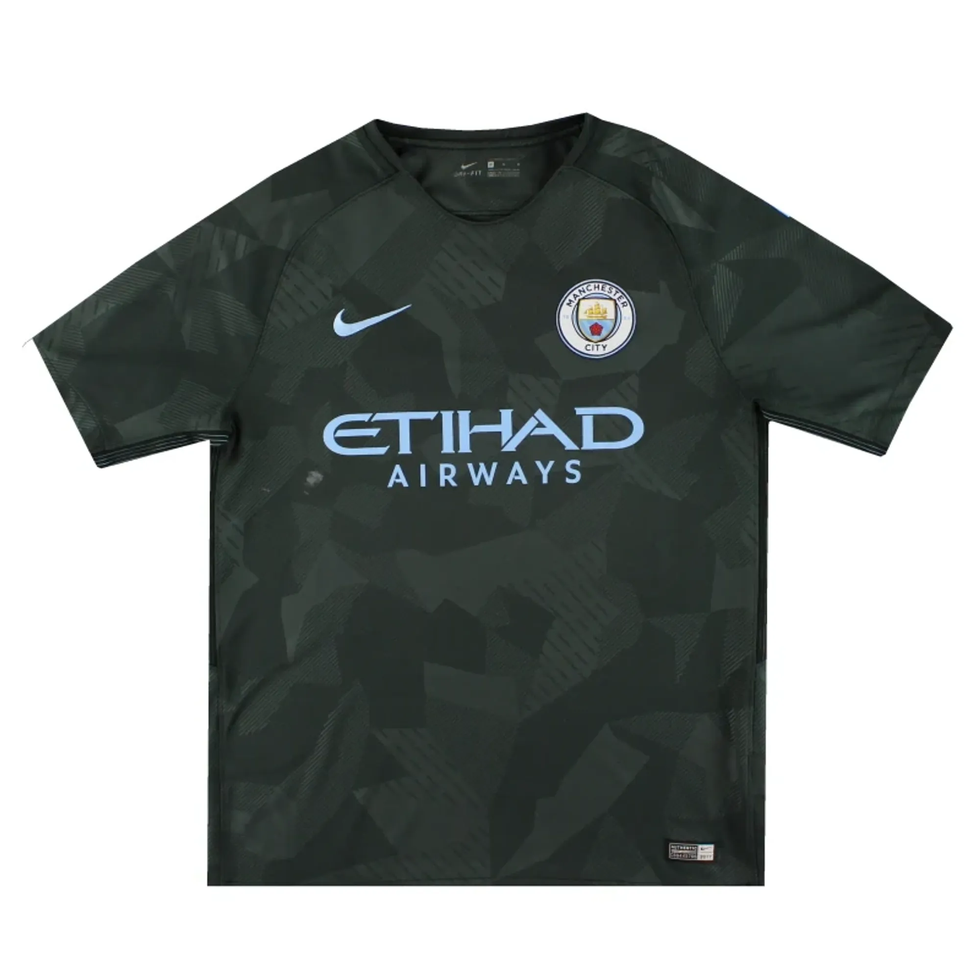 2017-18 Manchester City Nike Third Shirt XL - Manchester City / Excellent 