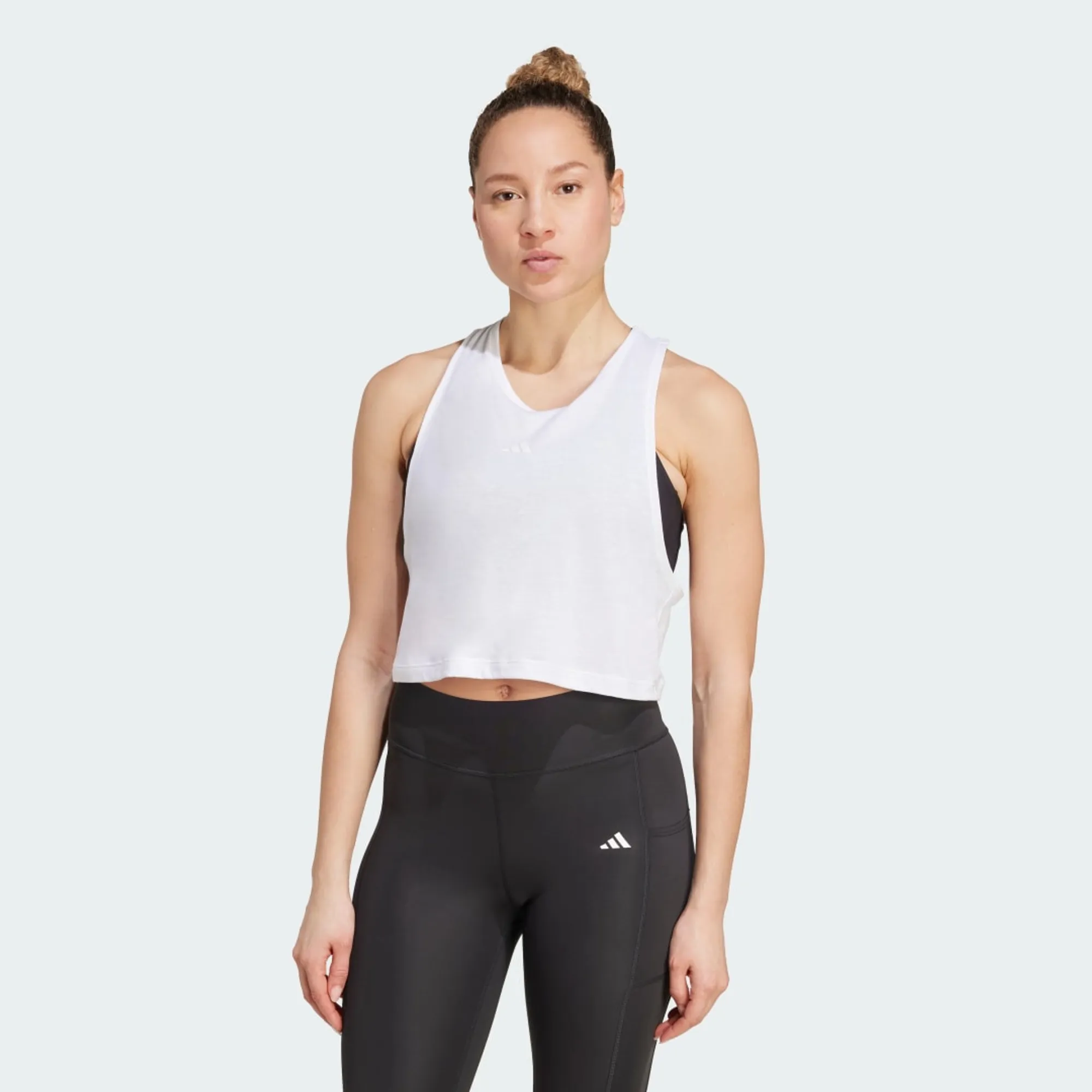 adidas Yoga Essentials Cropped Tank Top