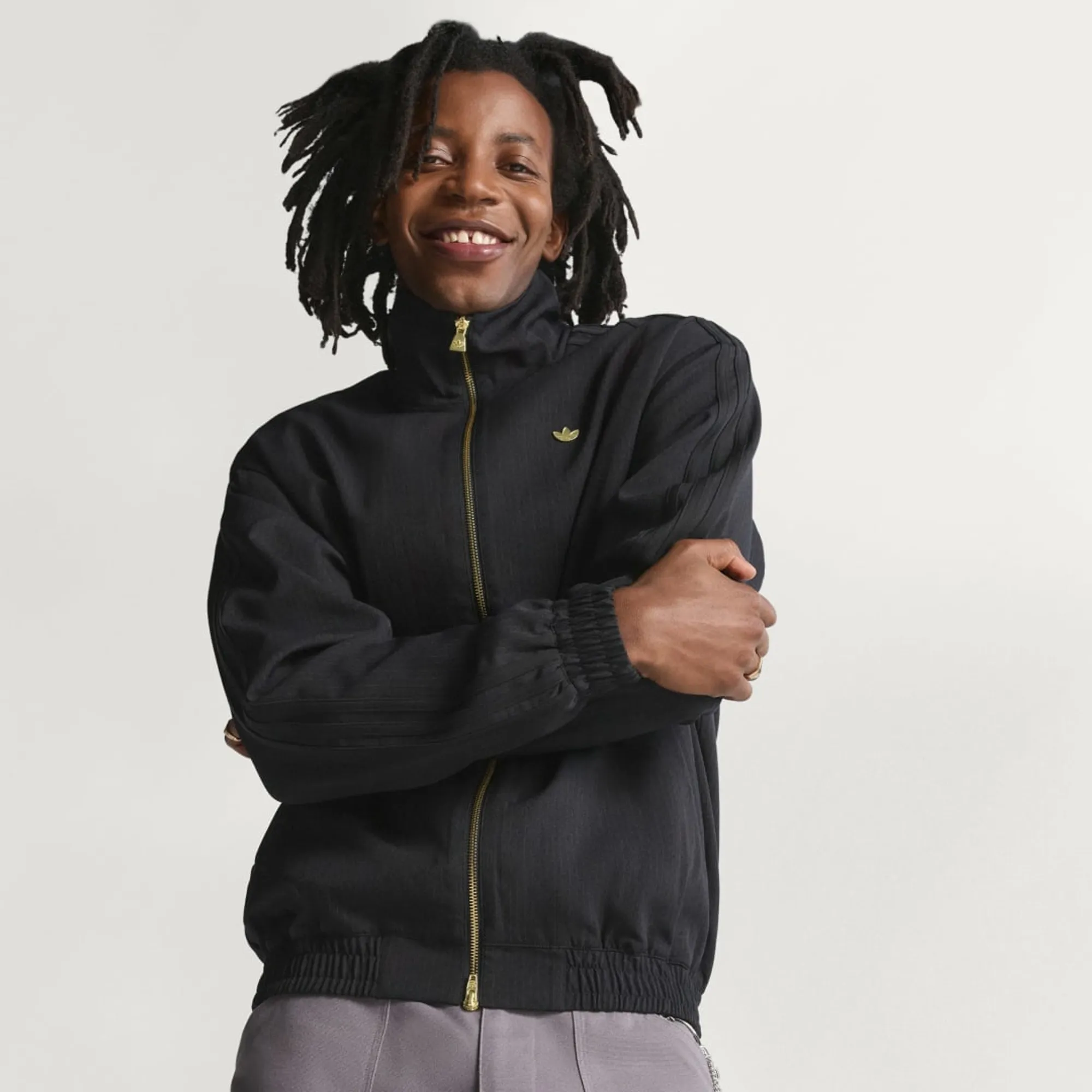 adidas FIREBIRD LOOSE PINSTRIPES TRACK TOP