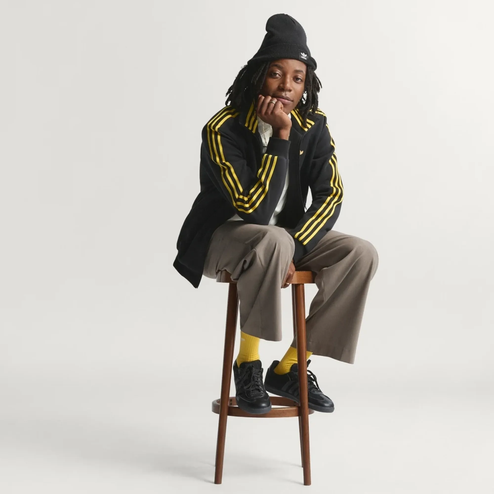 adidas CLASSIC TIPPED STRIPES TRACK TOP